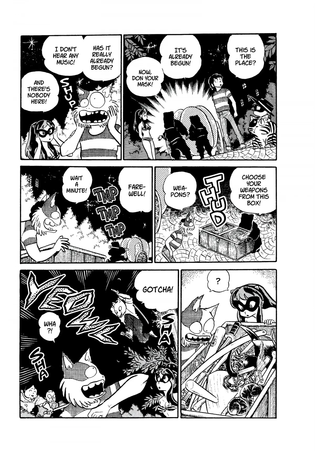 Urusei Yatsura Chapter 135 page 7 - Chapter 135: Mendo Residence Masquerade Ball