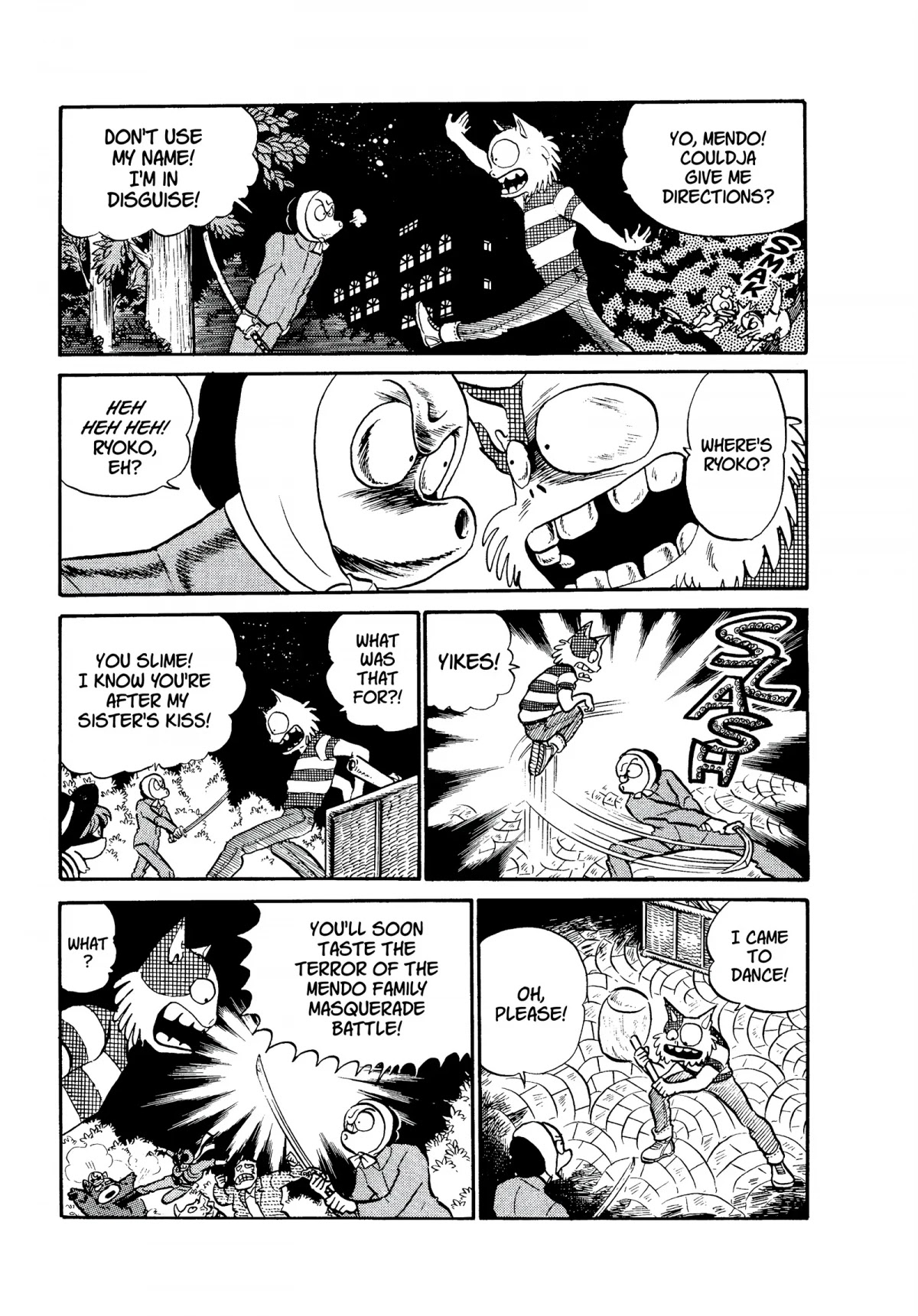 Urusei Yatsura Chapter 135 page 9 - Chapter 135: Mendo Residence Masquerade Ball