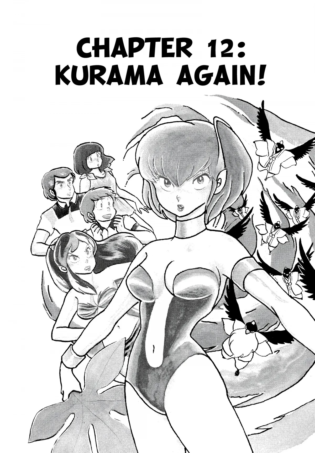 Urusei Yatsura Chapter 136 page 1 - Chapter 136: Kurama Again!