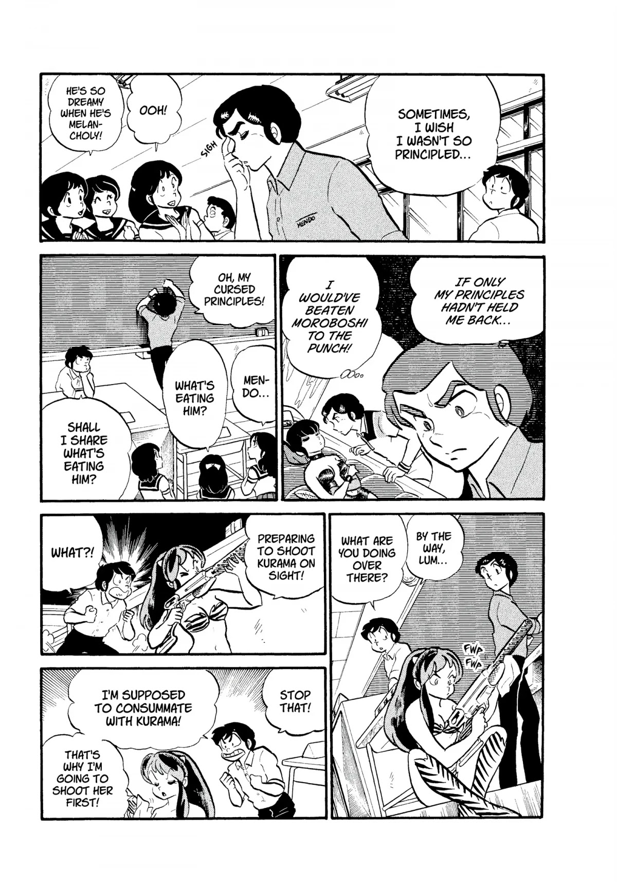 Urusei Yatsura Chapter 137 page 5 - Chapter 137: Sealed With a Kiss!