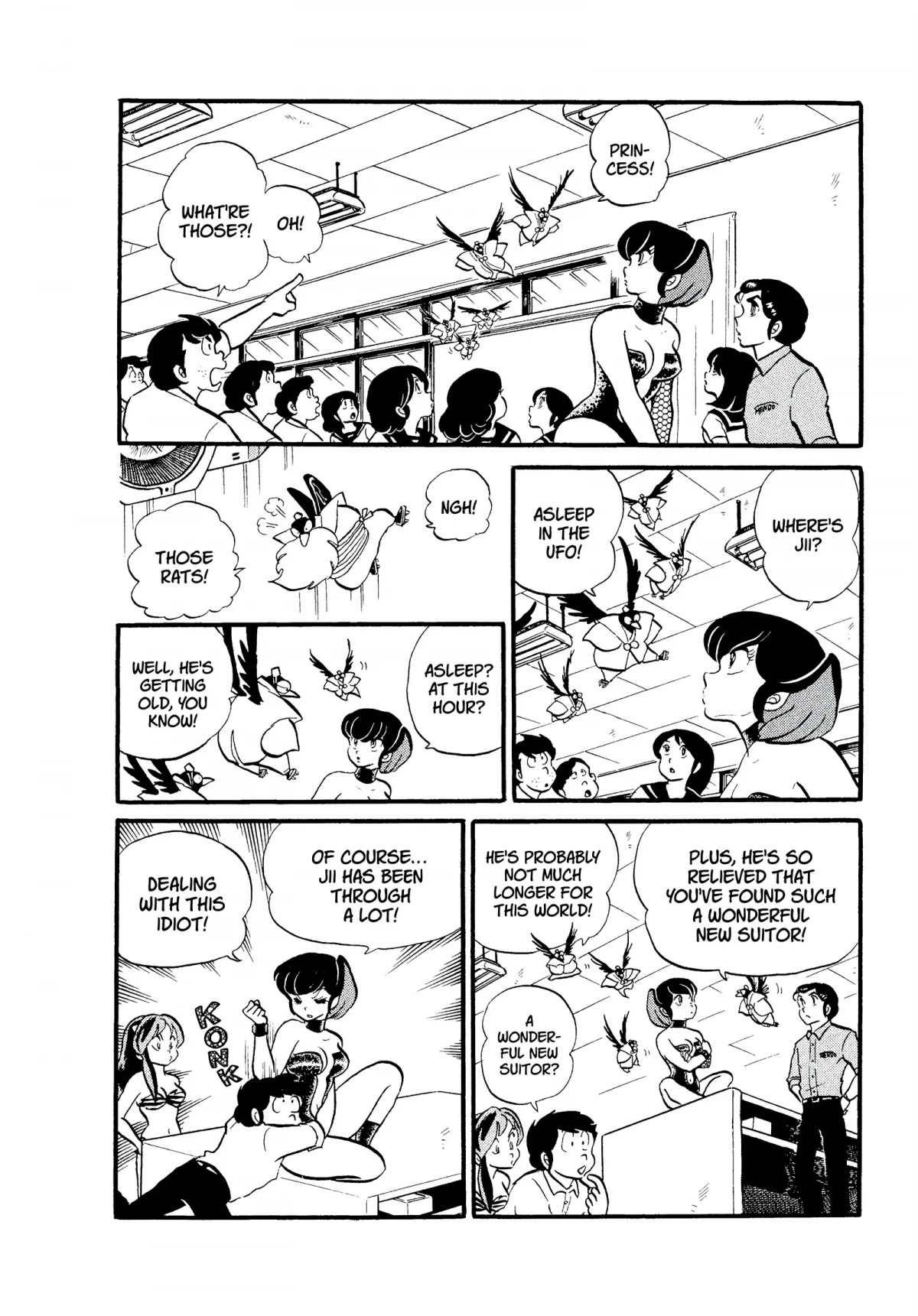 Urusei Yatsura Chapter 137 page 8 - Chapter 137: Sealed With a Kiss!