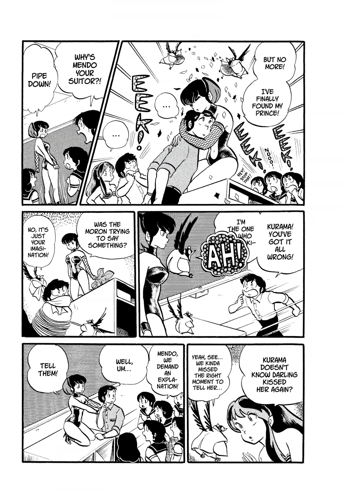 Urusei Yatsura Chapter 137 page 9 - Chapter 137: Sealed With a Kiss!