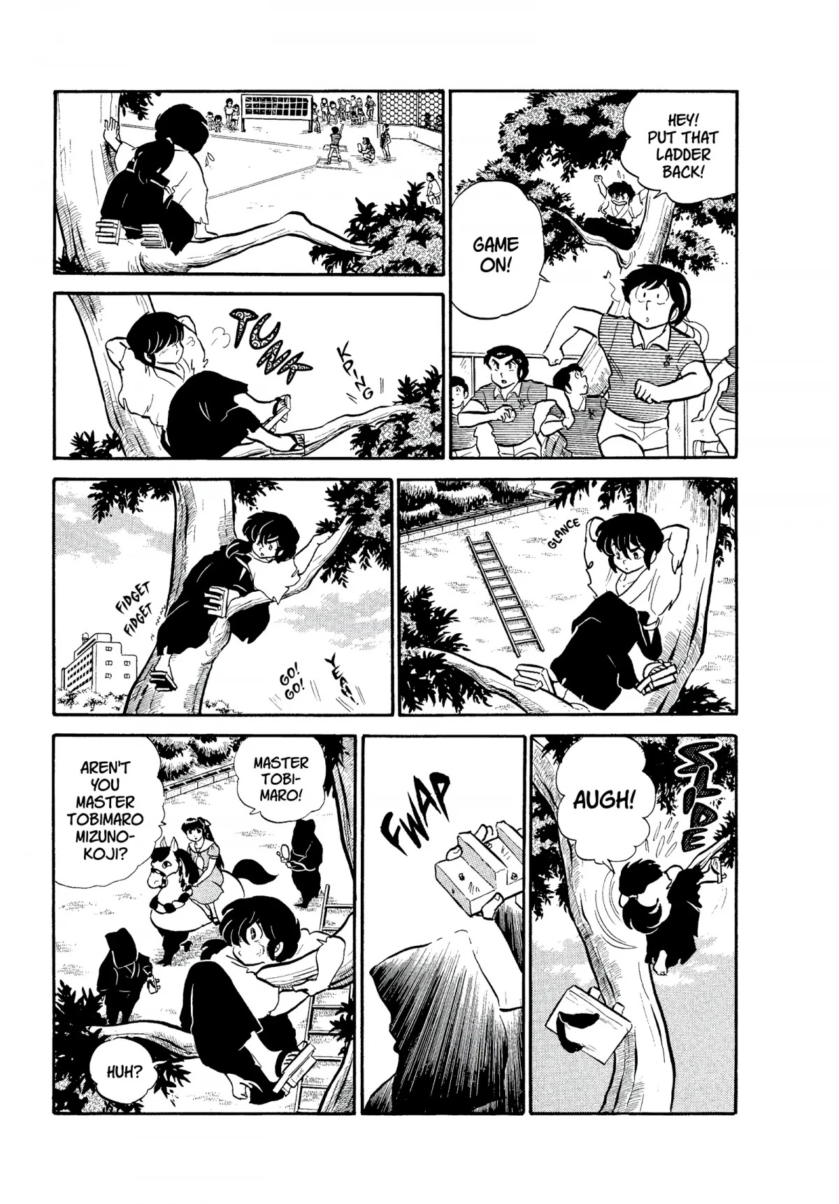 Urusei Yatsura Chapter 141 page 7 - Chapter 141: Baseball Shenanigans