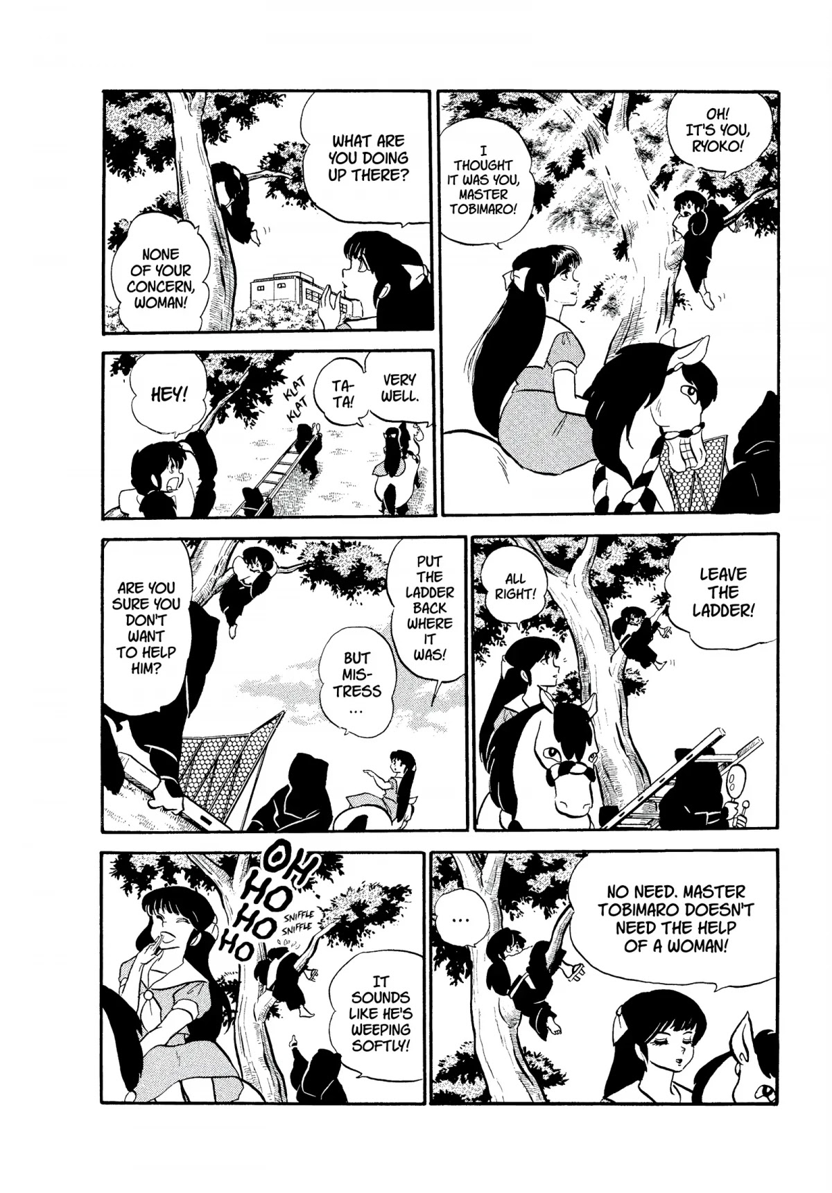 Urusei Yatsura Chapter 141 page 8 - Chapter 141: Baseball Shenanigans