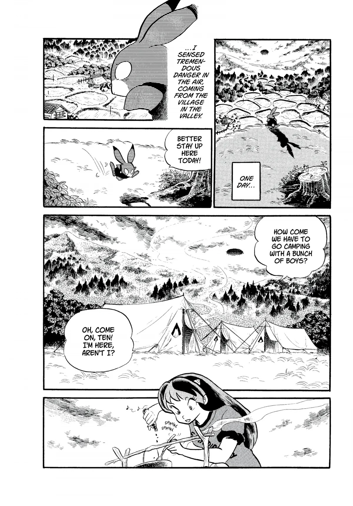 Urusei Yatsura Chapter 142 page 2 - Chapter 142: Spicy Camping Calamity