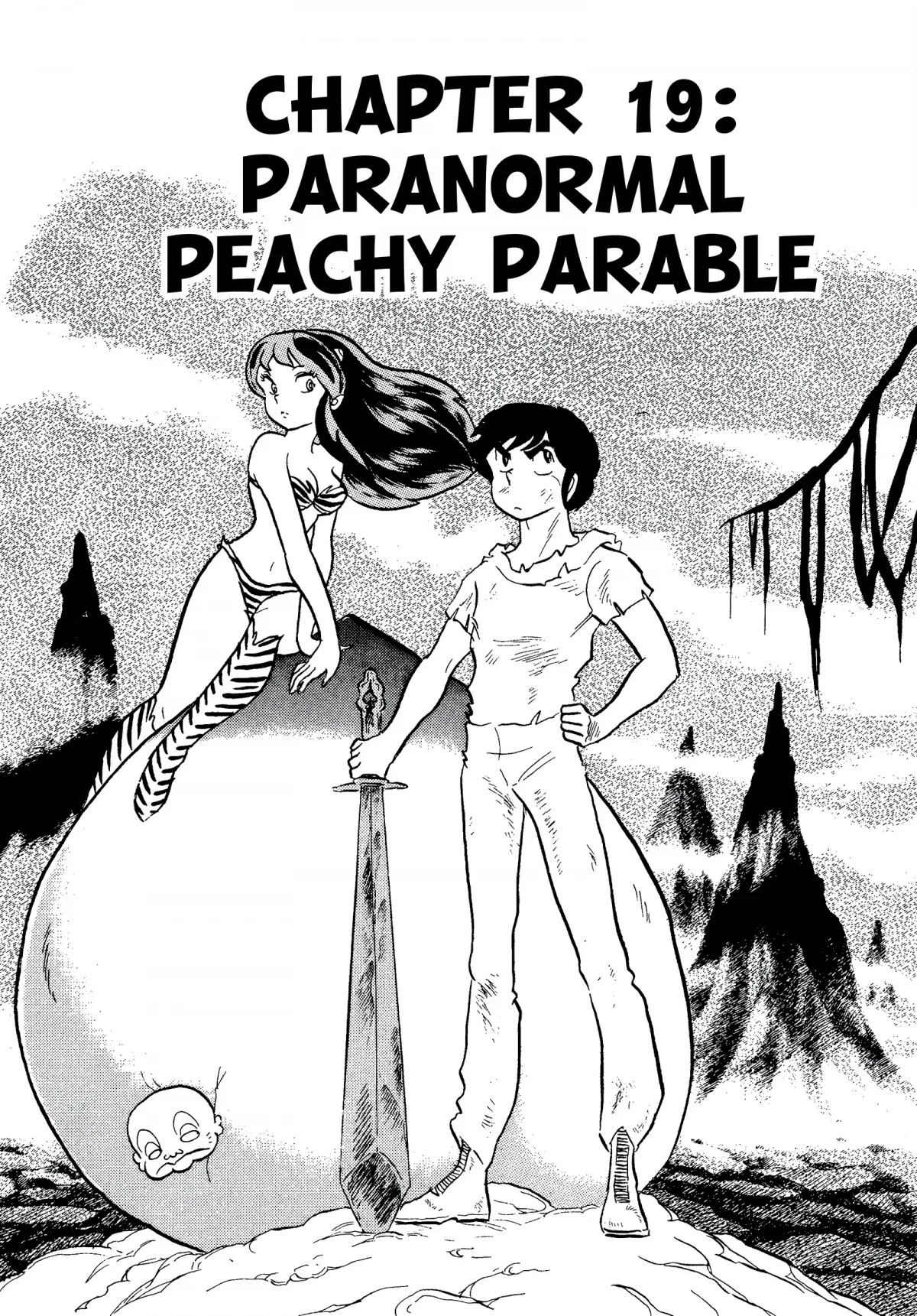 Urusei Yatsura Chapter 143 page 1 - Chapter 143: Paranormal Peachy Parable
