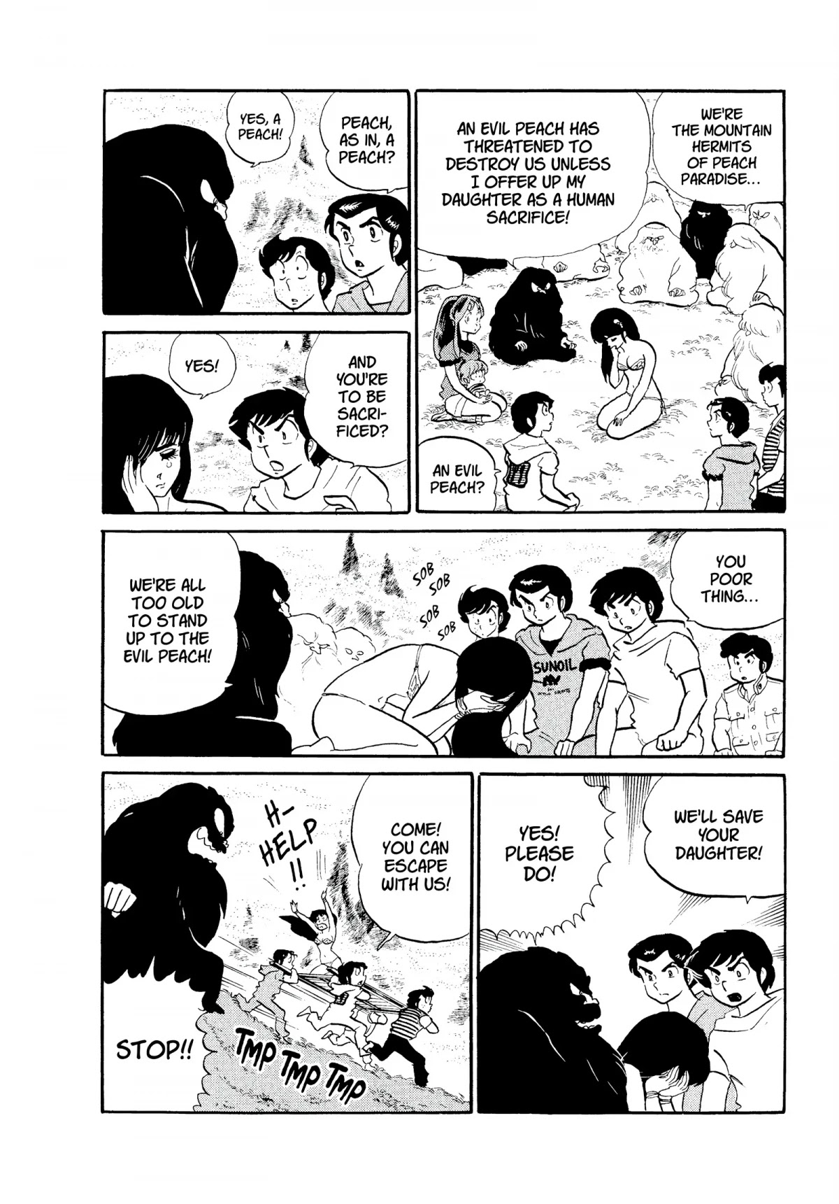 Urusei Yatsura Chapter 143 page 12 - Chapter 143: Paranormal Peachy Parable