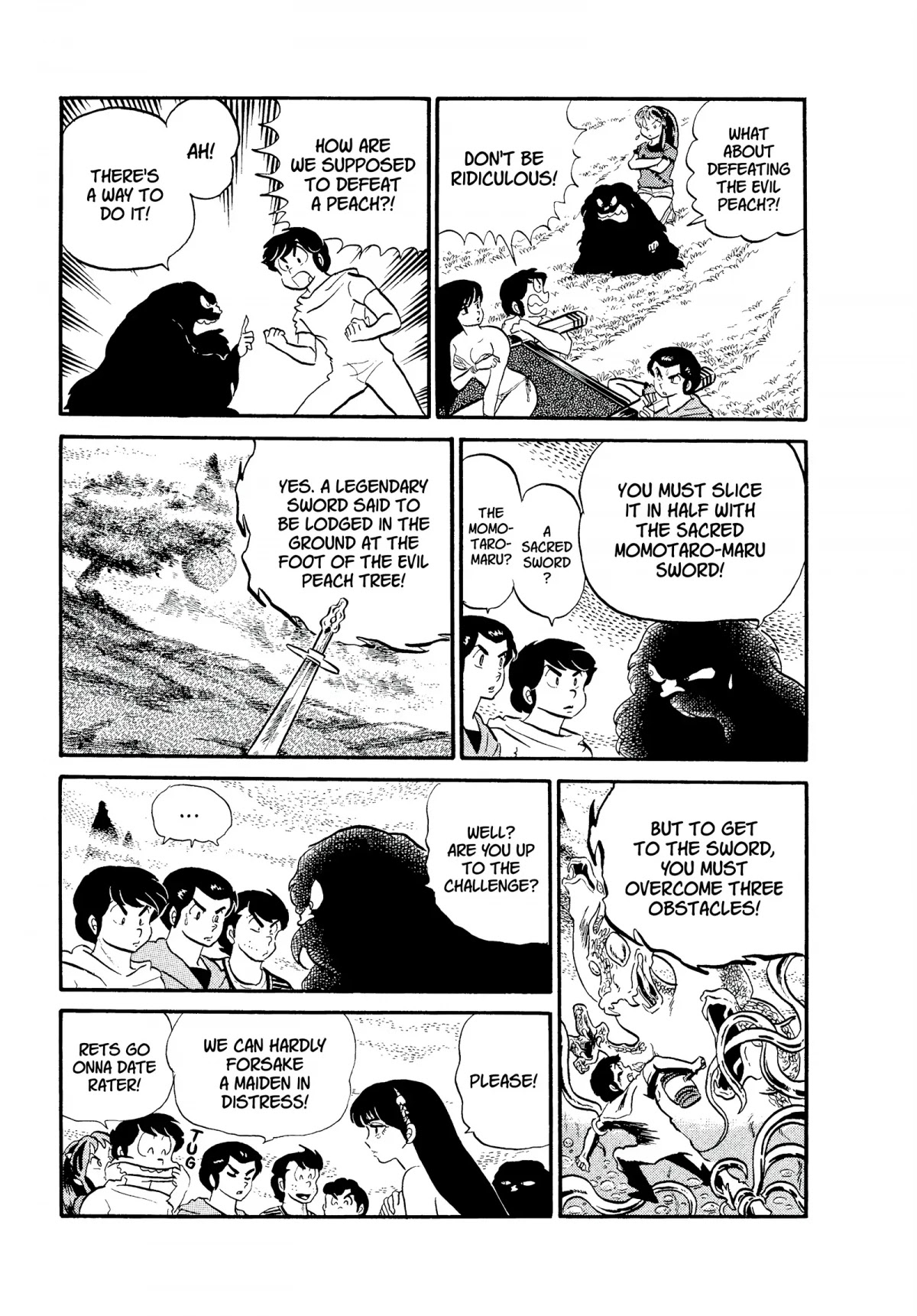 Urusei Yatsura Chapter 143 page 13 - Chapter 143: Paranormal Peachy Parable