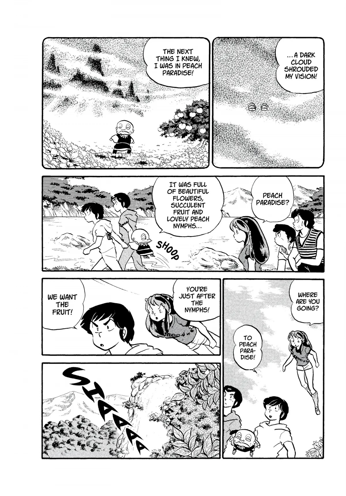 Urusei Yatsura Chapter 143 page 6 - Chapter 143: Paranormal Peachy Parable