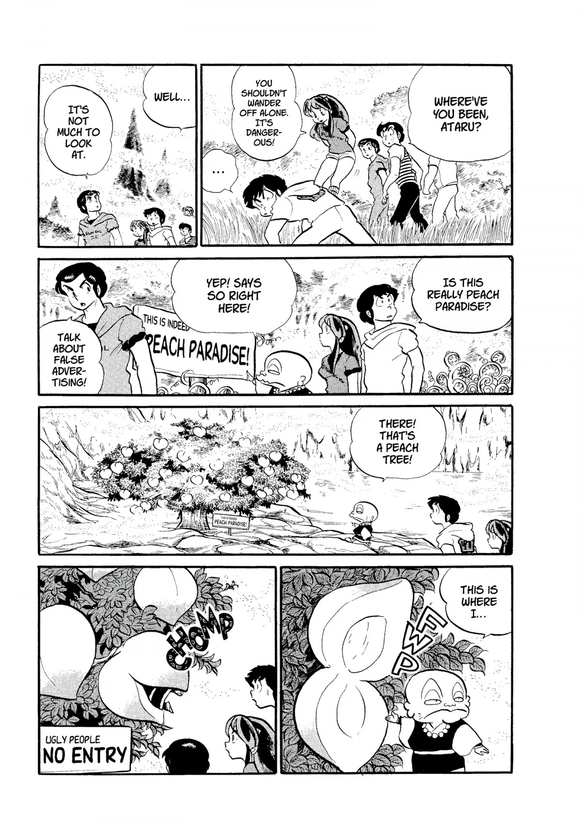 Urusei Yatsura Chapter 143 page 9 - Chapter 143: Paranormal Peachy Parable