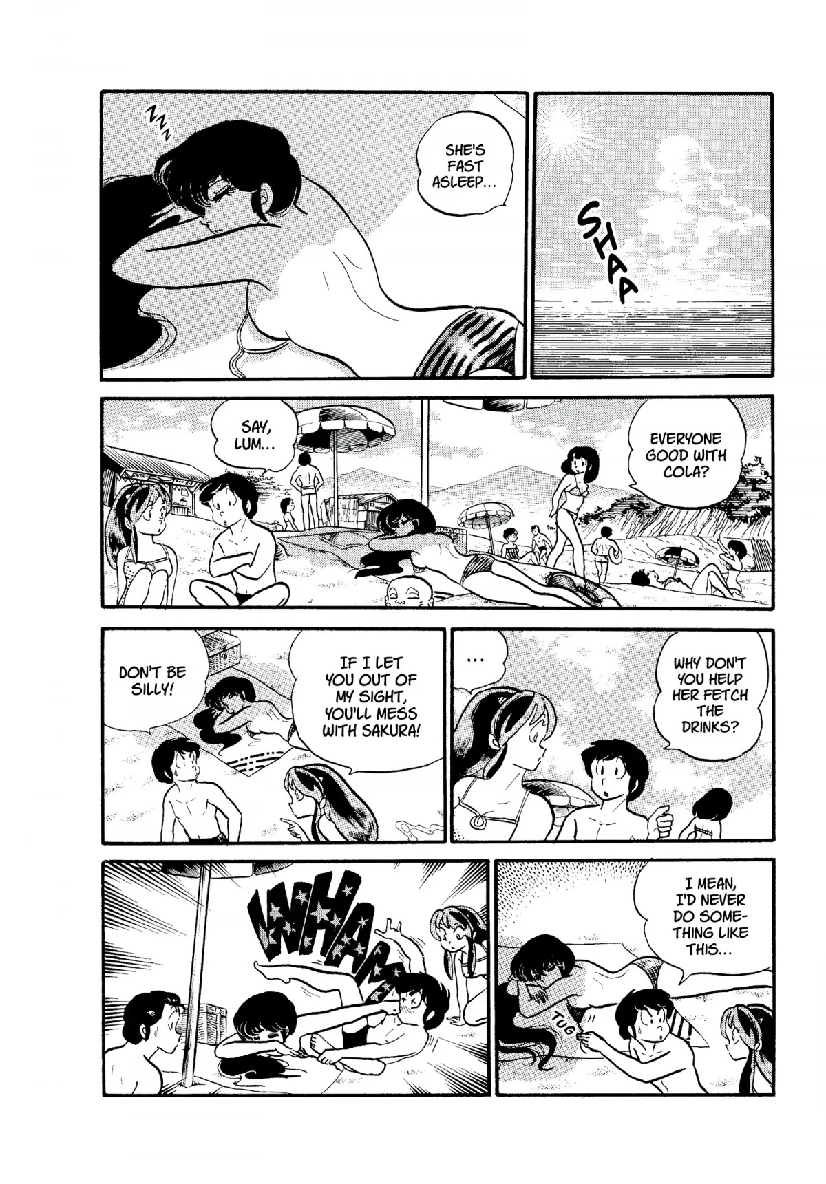 Urusei Yatsura Chapter 144 page 6 - Chapter 144: The Perfidy of the Sakura Triplets