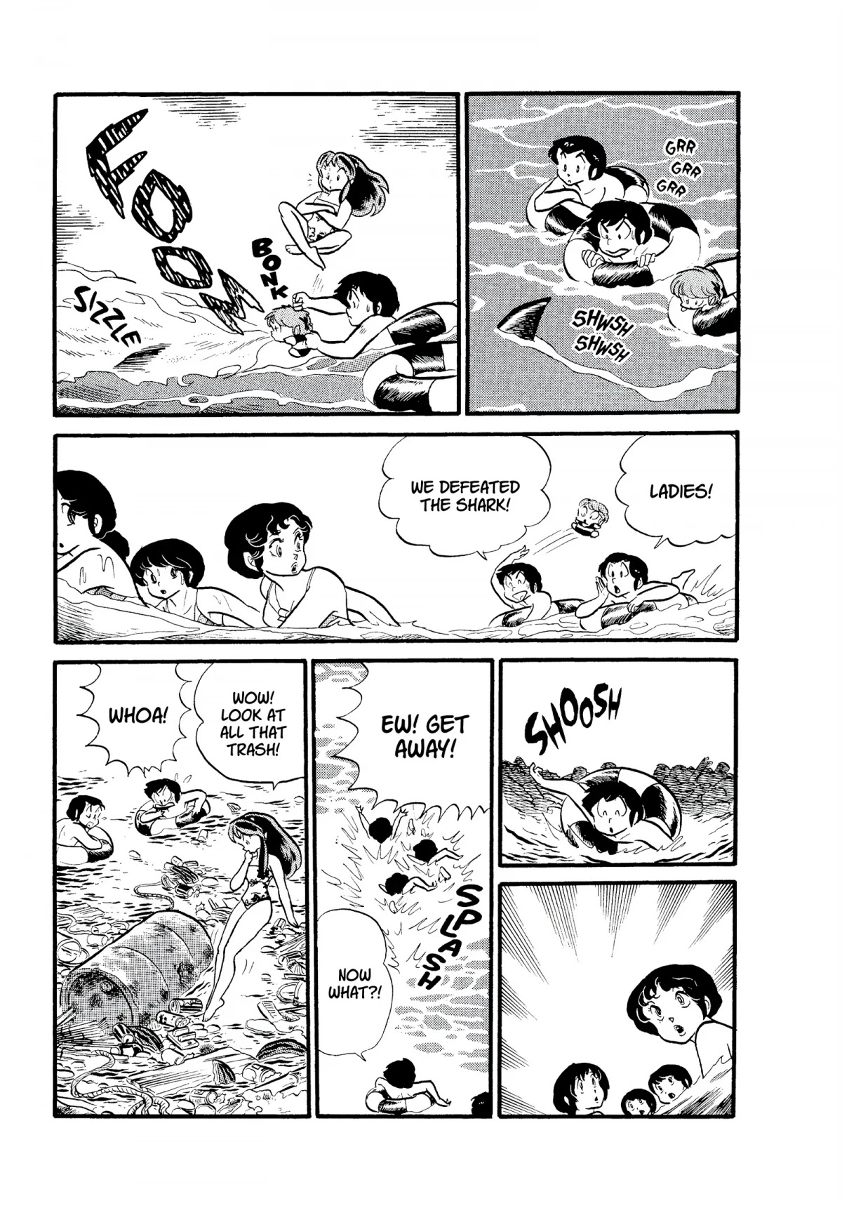 Urusei Yatsura Chapter 146 page 15 - Chapter 146: Keep Our Beaches Clean