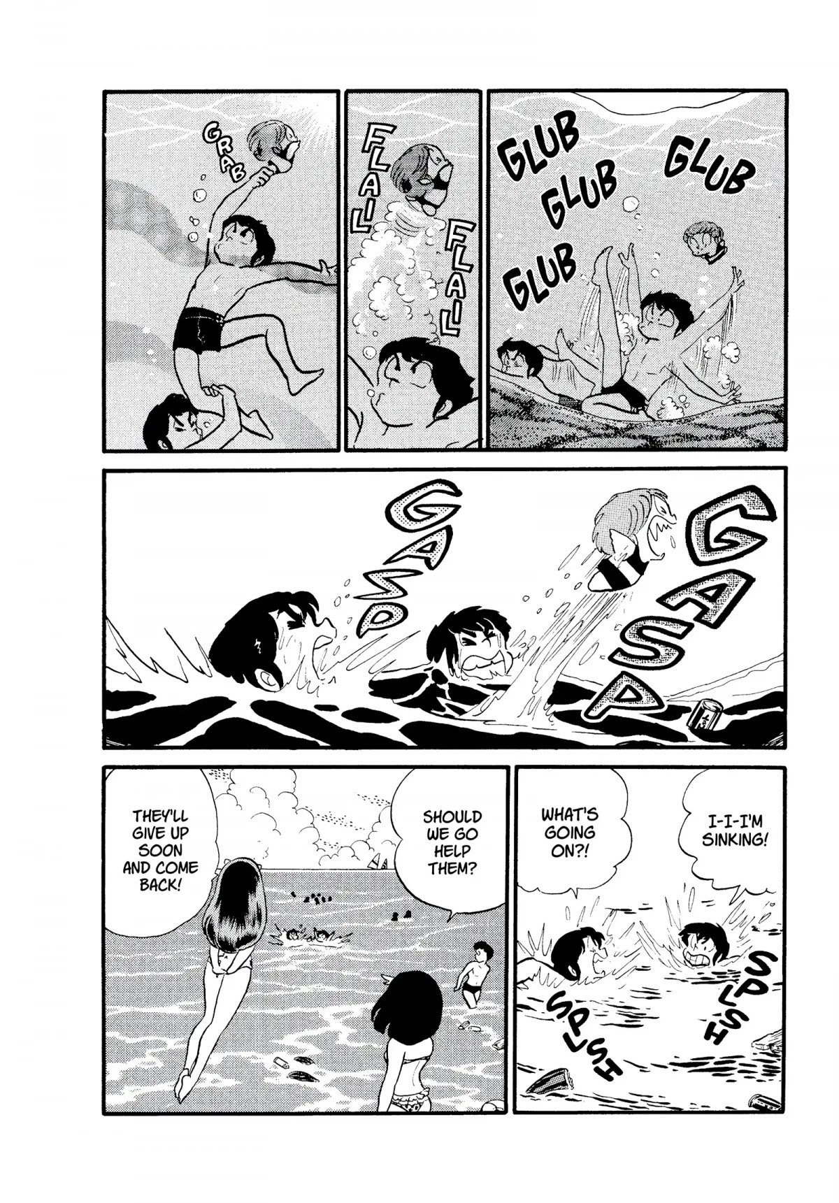 Urusei Yatsura Chapter 146 page 8 - Chapter 146: Keep Our Beaches Clean