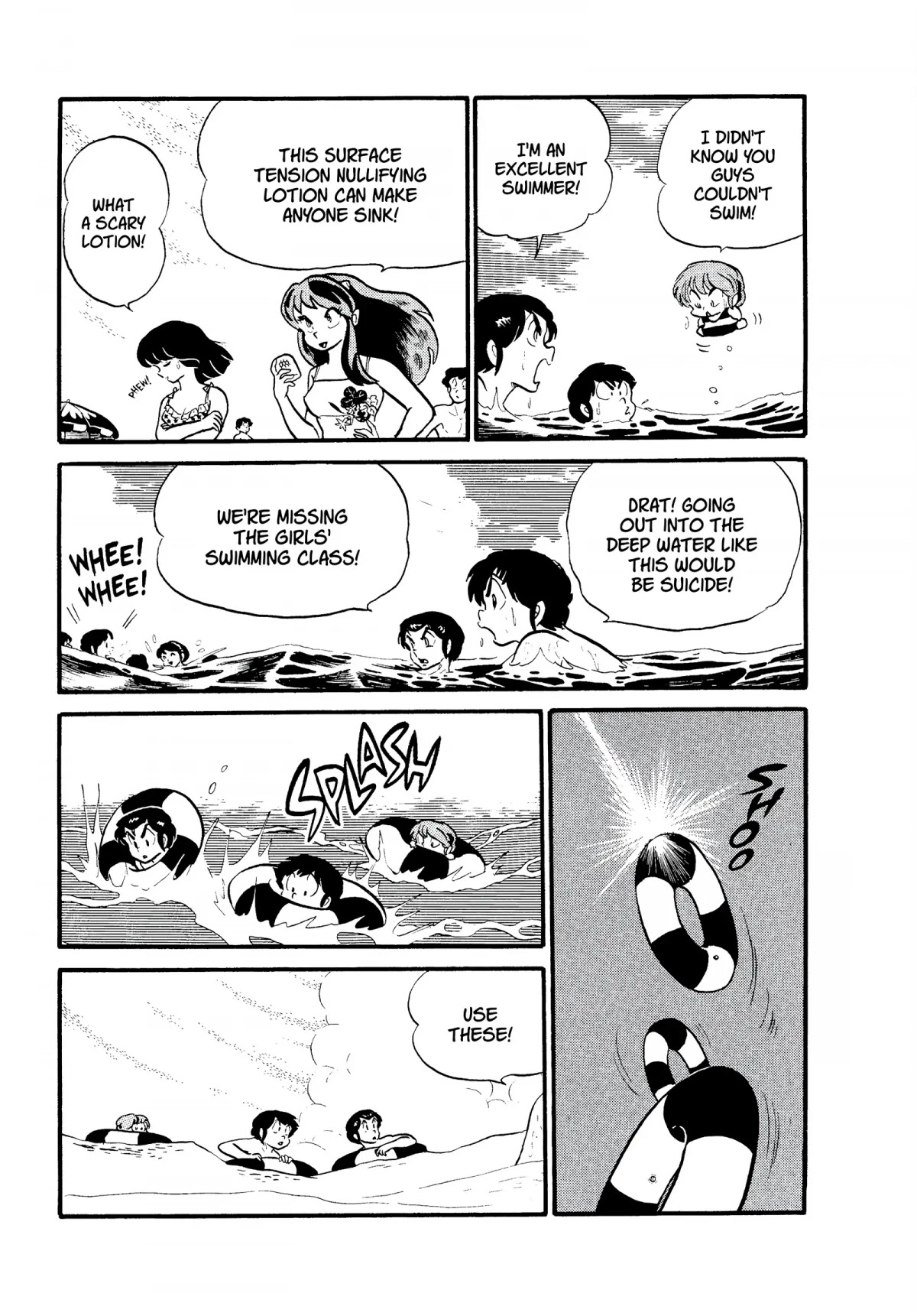 Urusei Yatsura Chapter 146 page 9 - Chapter 146: Keep Our Beaches Clean