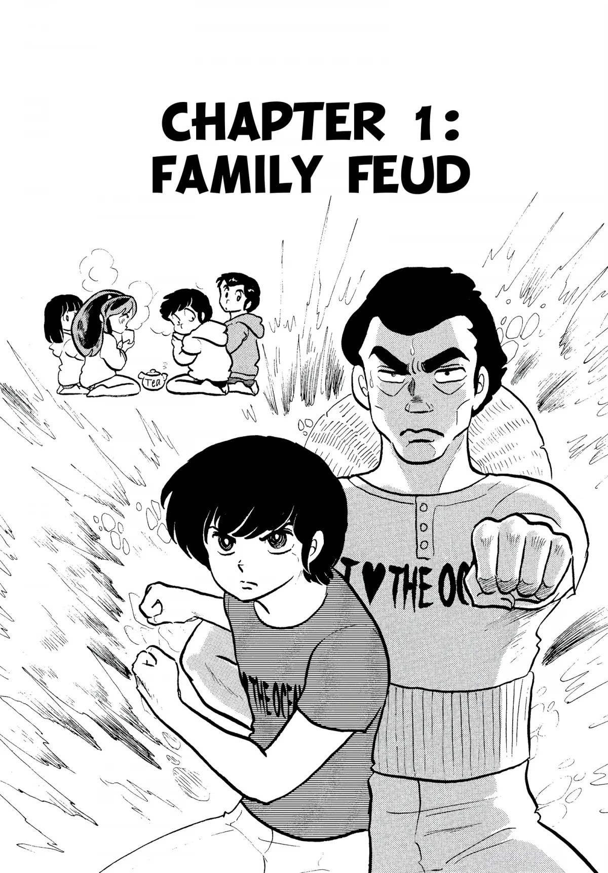 Urusei Yatsura Chapter 147 page 1 - Chapter 147: Family Feud