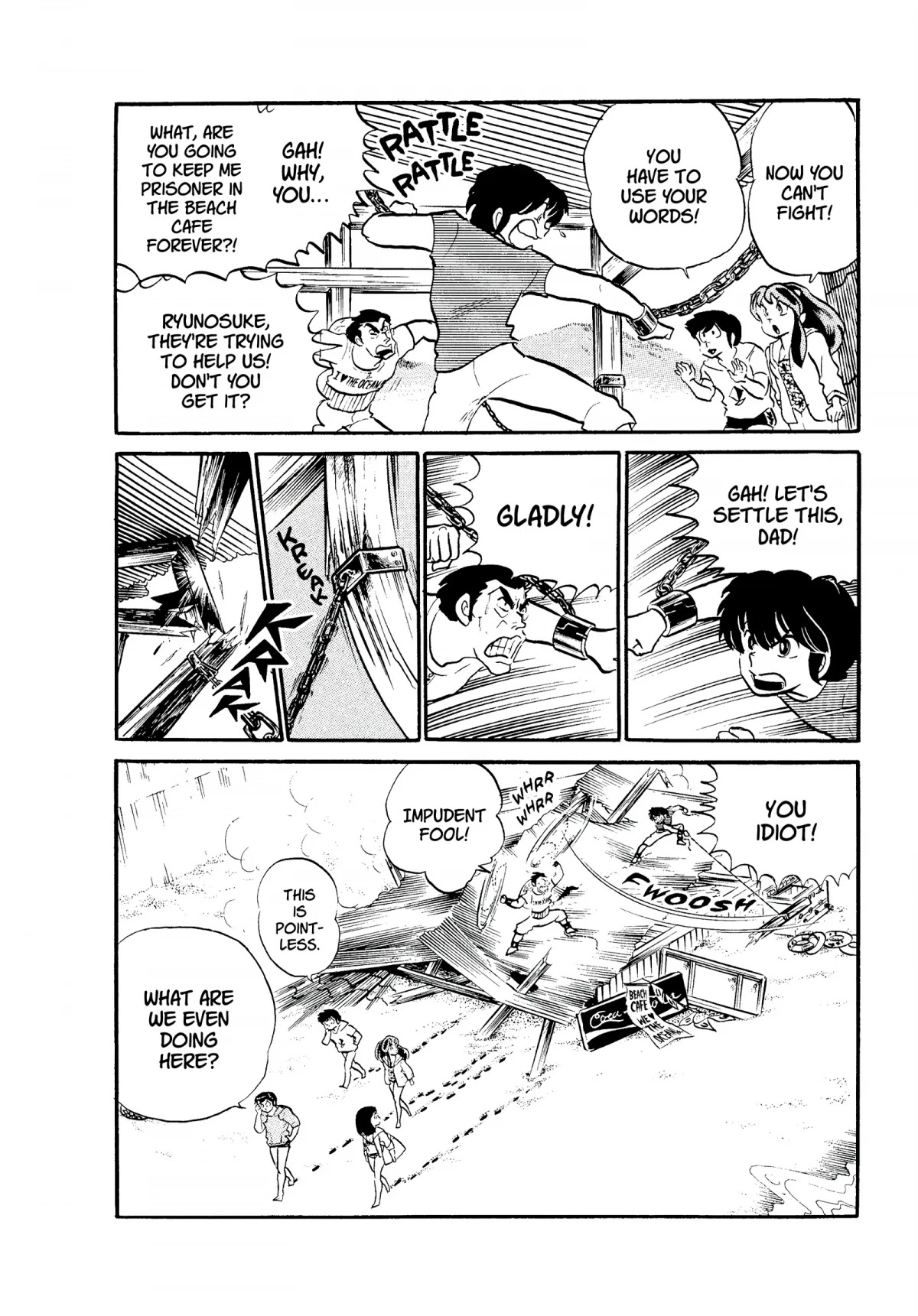 Urusei Yatsura Chapter 147 page 16 - Chapter 147: Family Feud