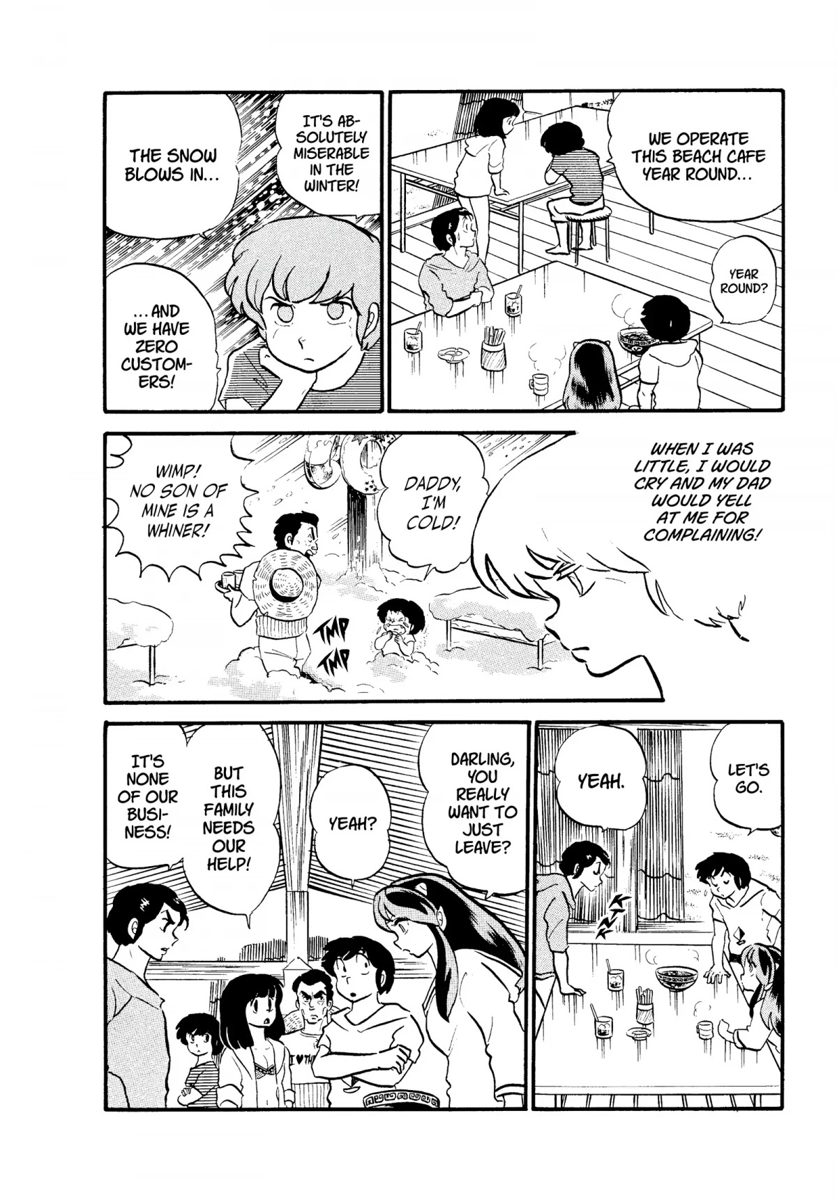 Urusei Yatsura Chapter 147 page 8 - Chapter 147: Family Feud