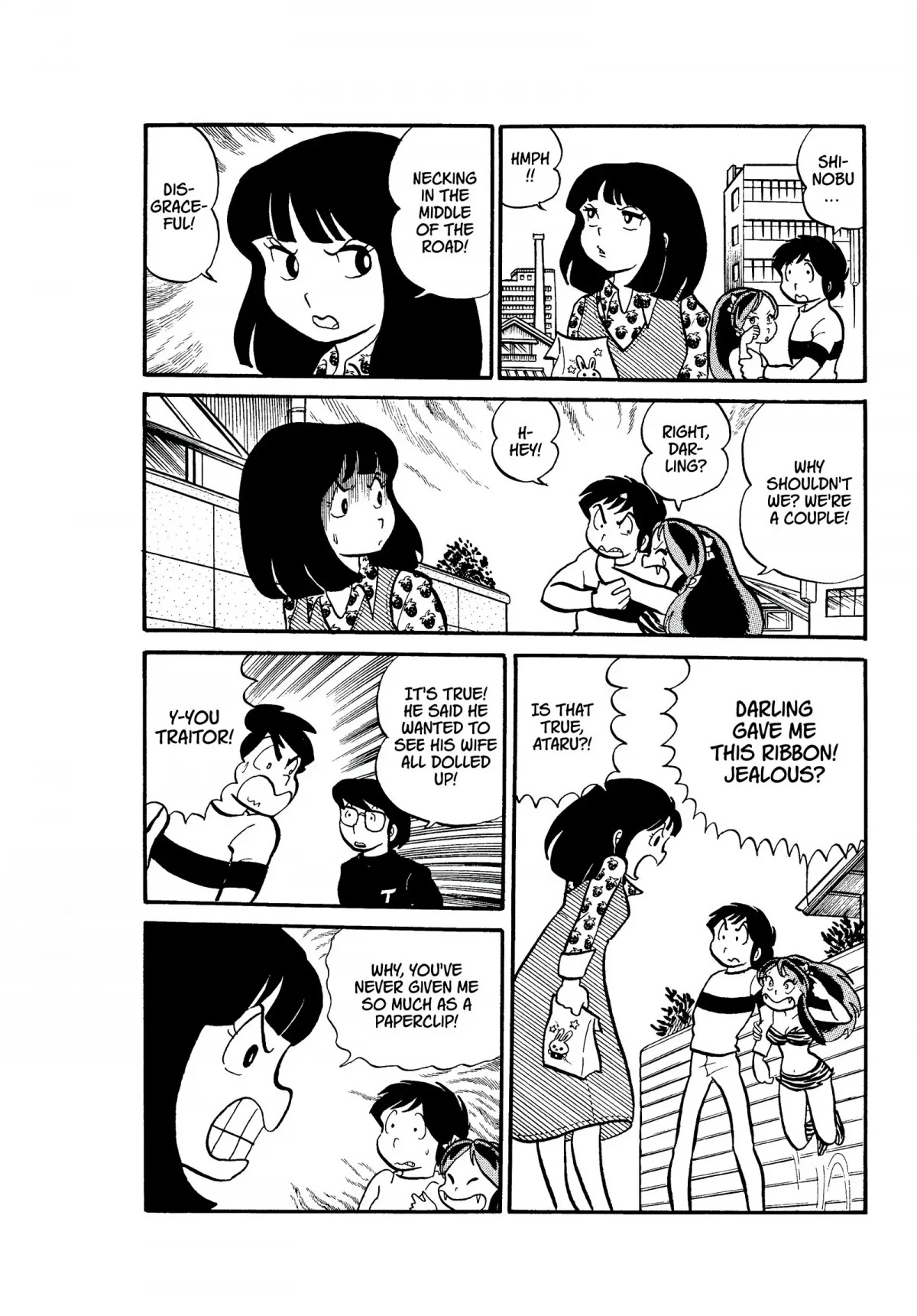 Urusei Yatsura Chapter 15 page 12 - Chapter 15: The Yellow Ribbon of Happiness