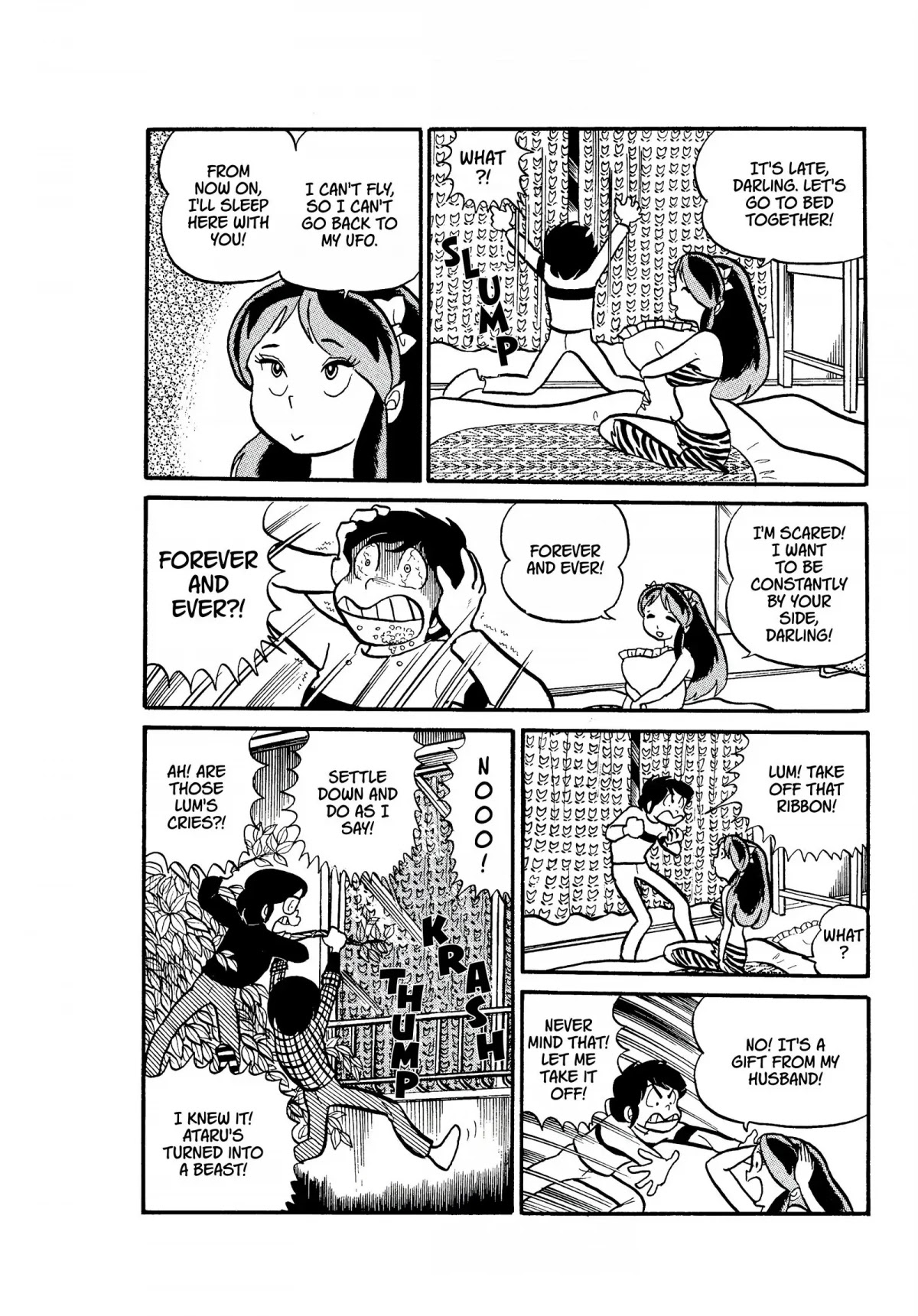 Urusei Yatsura Chapter 15 page 16 - Chapter 15: The Yellow Ribbon of Happiness