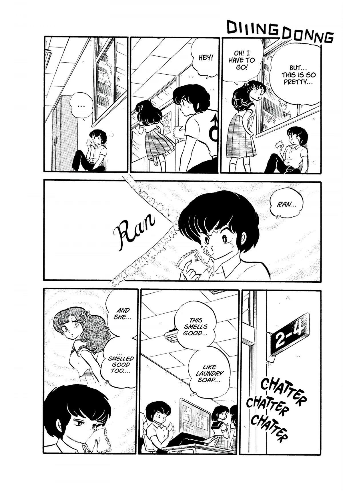 Urusei Yatsura Chapter 150 page 8 - Chapter 150: Ran, Scent of a Woman, Part 1