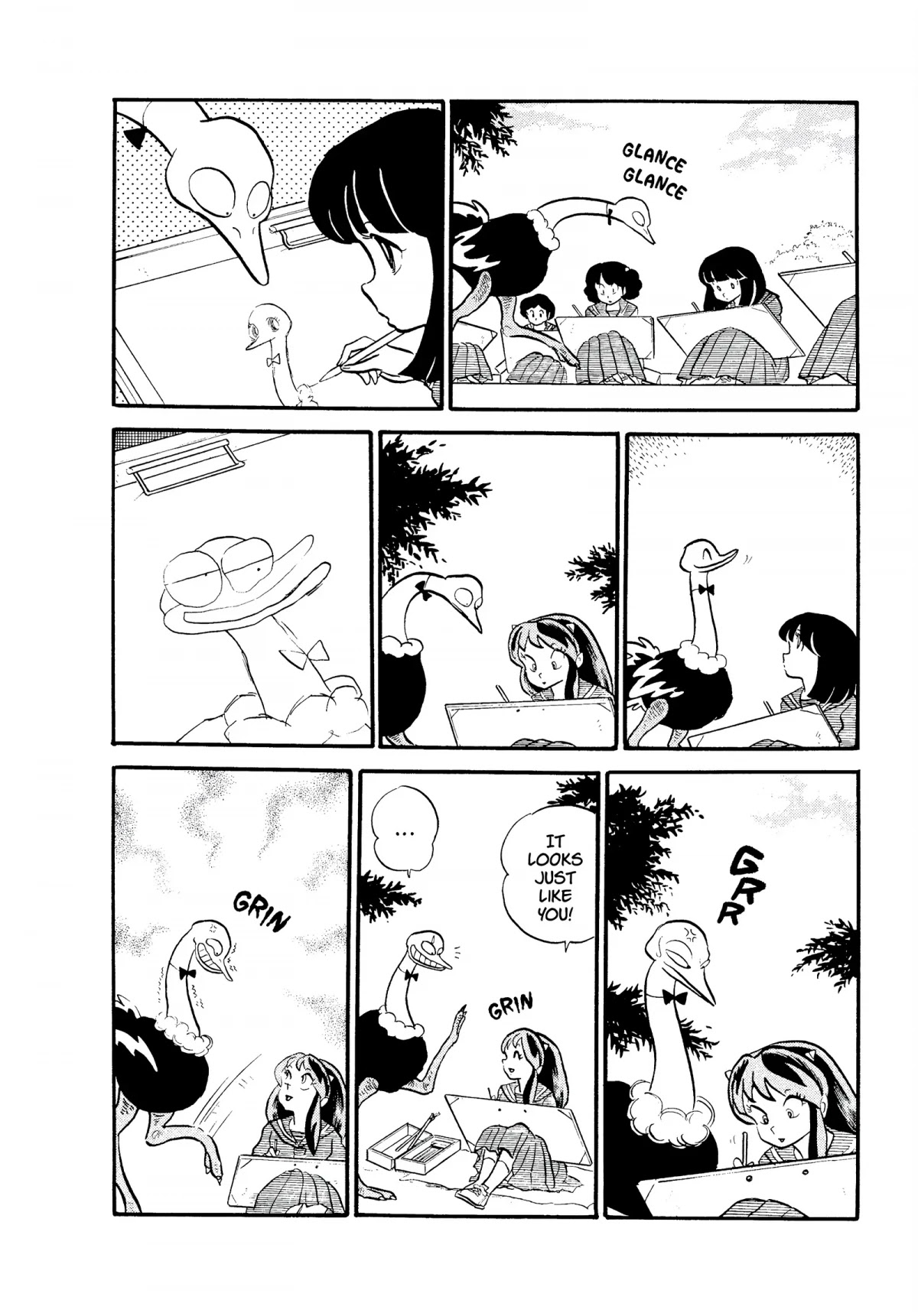 Urusei Yatsura Chapter 154 page 12 - Chapter 154: Art Is a Sport!