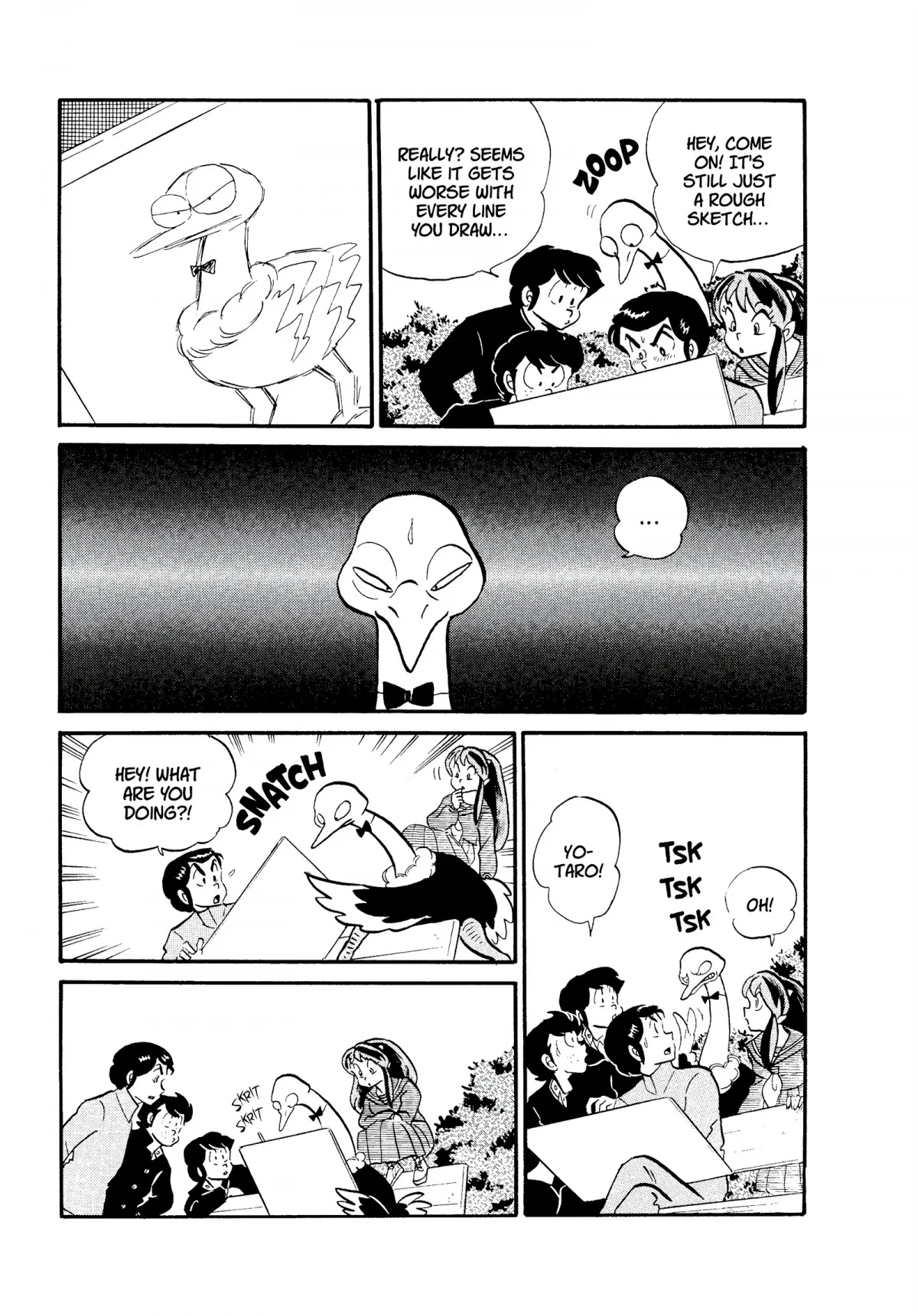 Urusei Yatsura Chapter 154 page 7 - Chapter 154: Art Is a Sport!