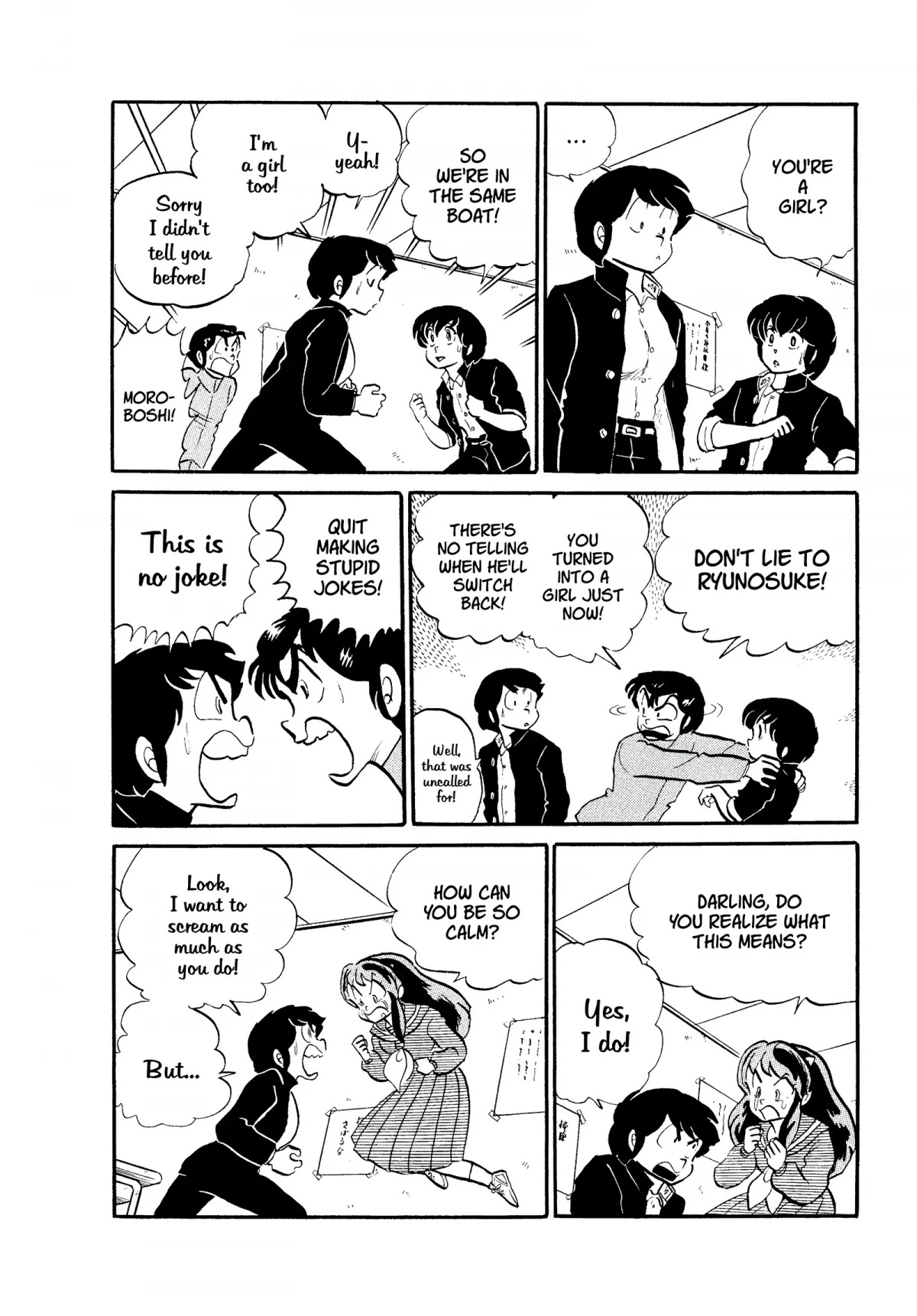 Urusei Yatsura Chapter 156 page 10 - Chapter 156: Ataru Becomes a Woman