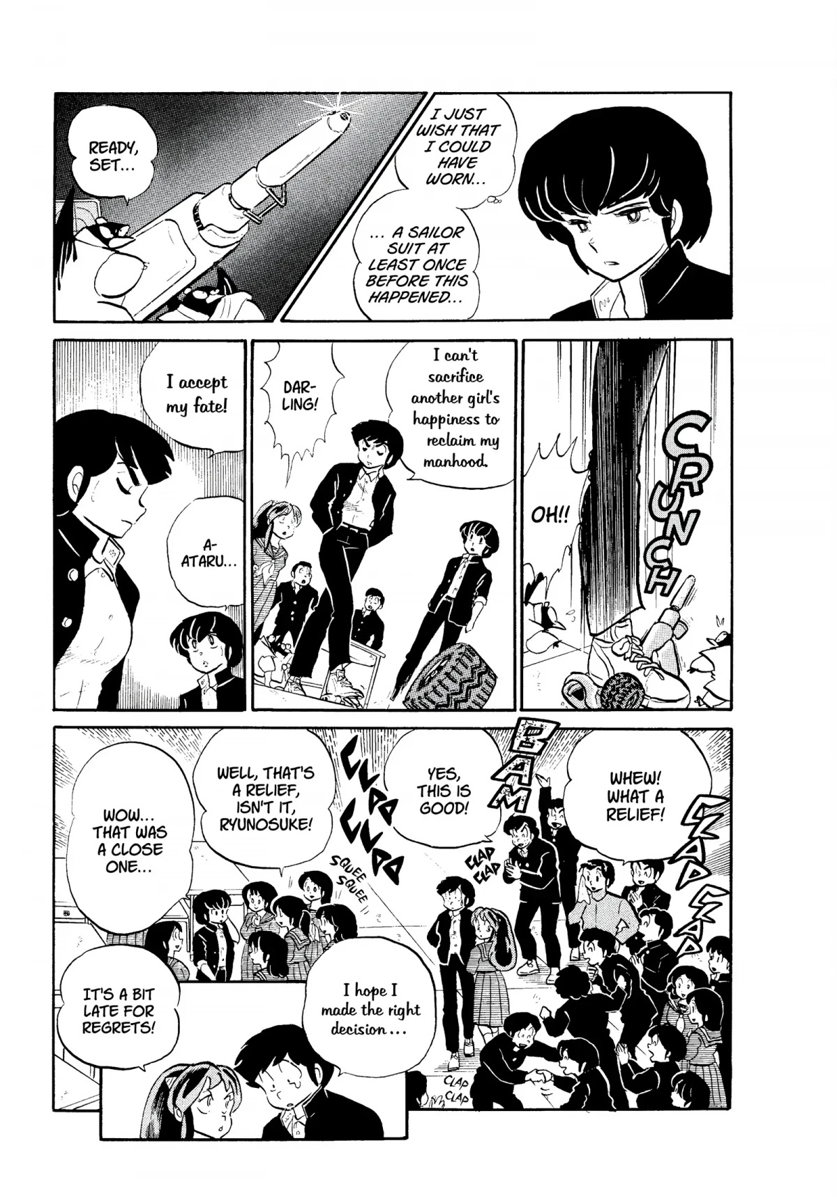 Urusei Yatsura Chapter 156 page 15 - Chapter 156: Ataru Becomes a Woman