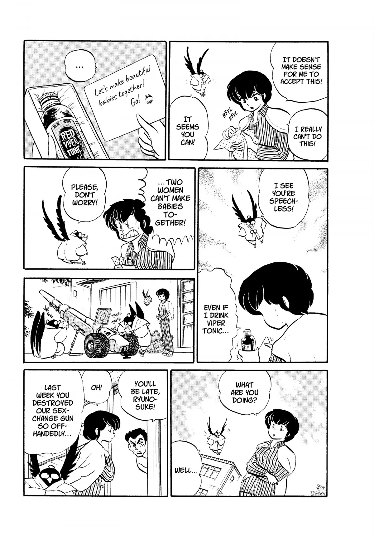 Urusei Yatsura Chapter 156 page 3 - Chapter 156: Ataru Becomes a Woman