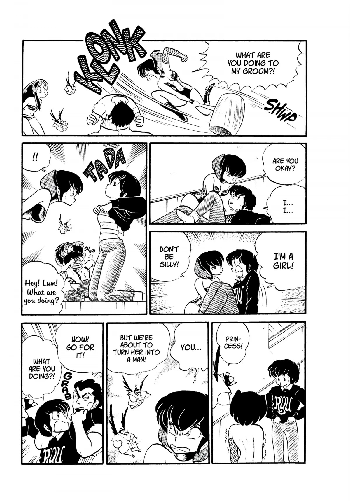Urusei Yatsura Chapter 157 page 15 - Chapter 157: Sex-Change Shenanigans