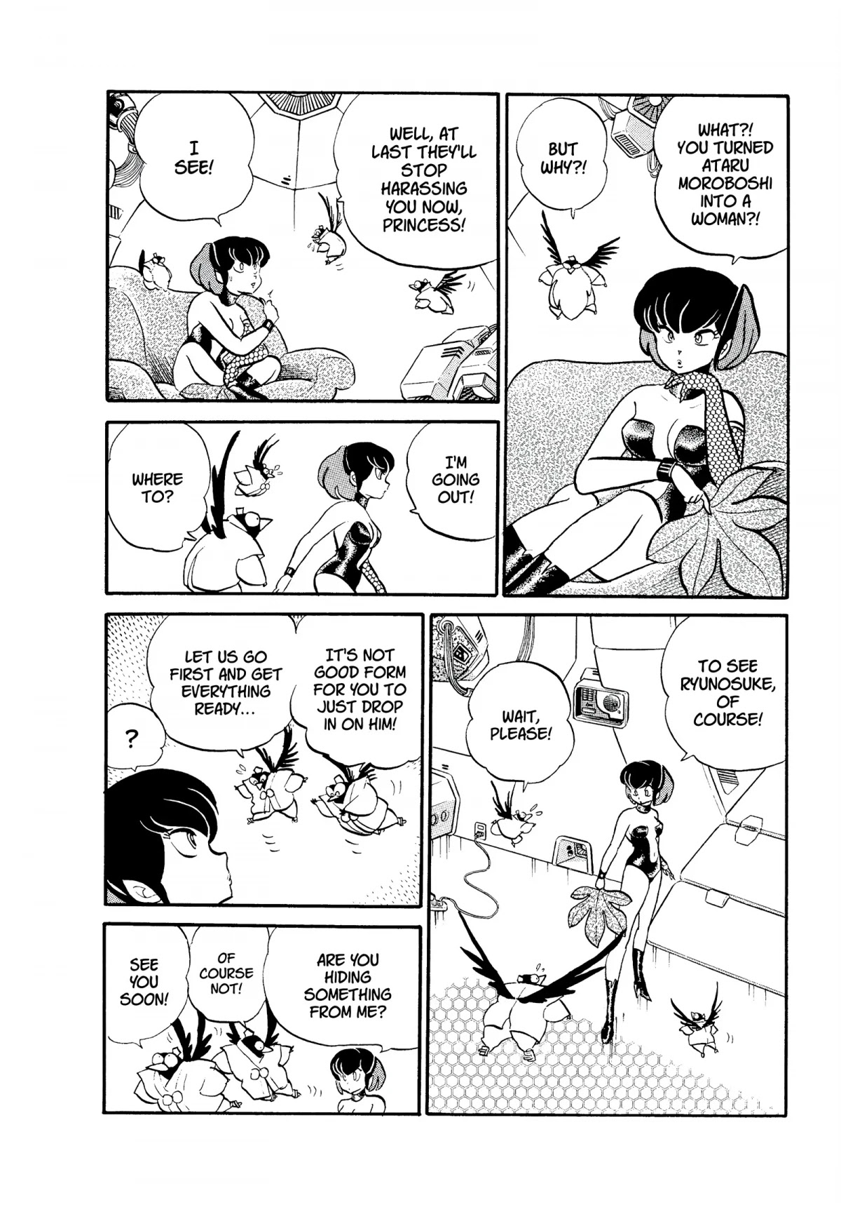 Urusei Yatsura Chapter 157 page 2 - Chapter 157: Sex-Change Shenanigans