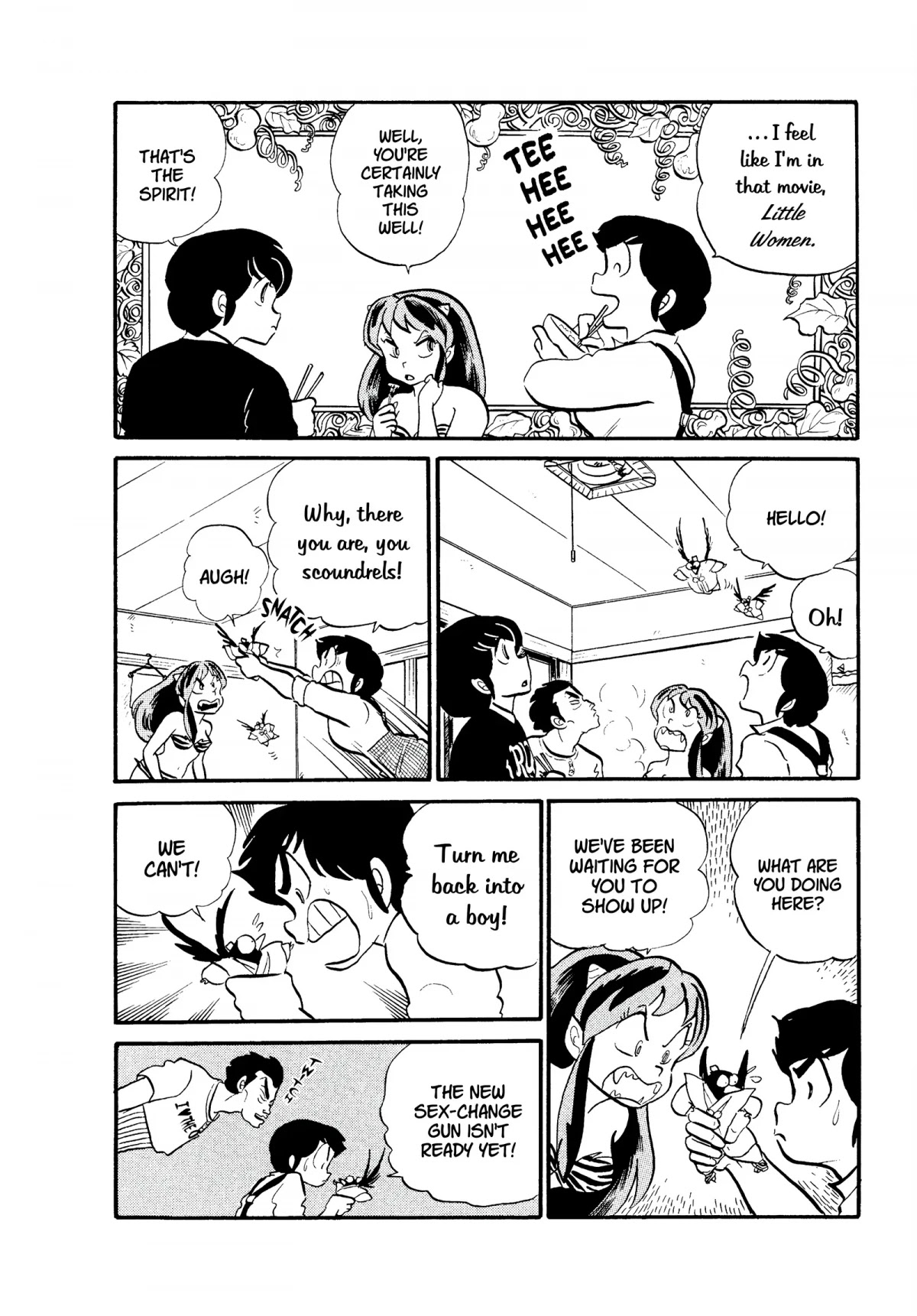 Urusei Yatsura Chapter 157 page 4 - Chapter 157: Sex-Change Shenanigans