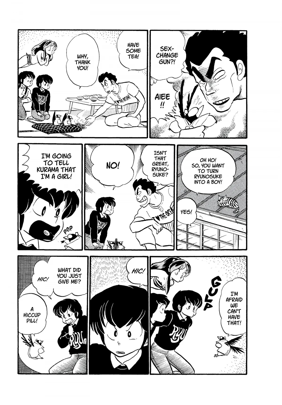 Urusei Yatsura Chapter 157 page 5 - Chapter 157: Sex-Change Shenanigans
