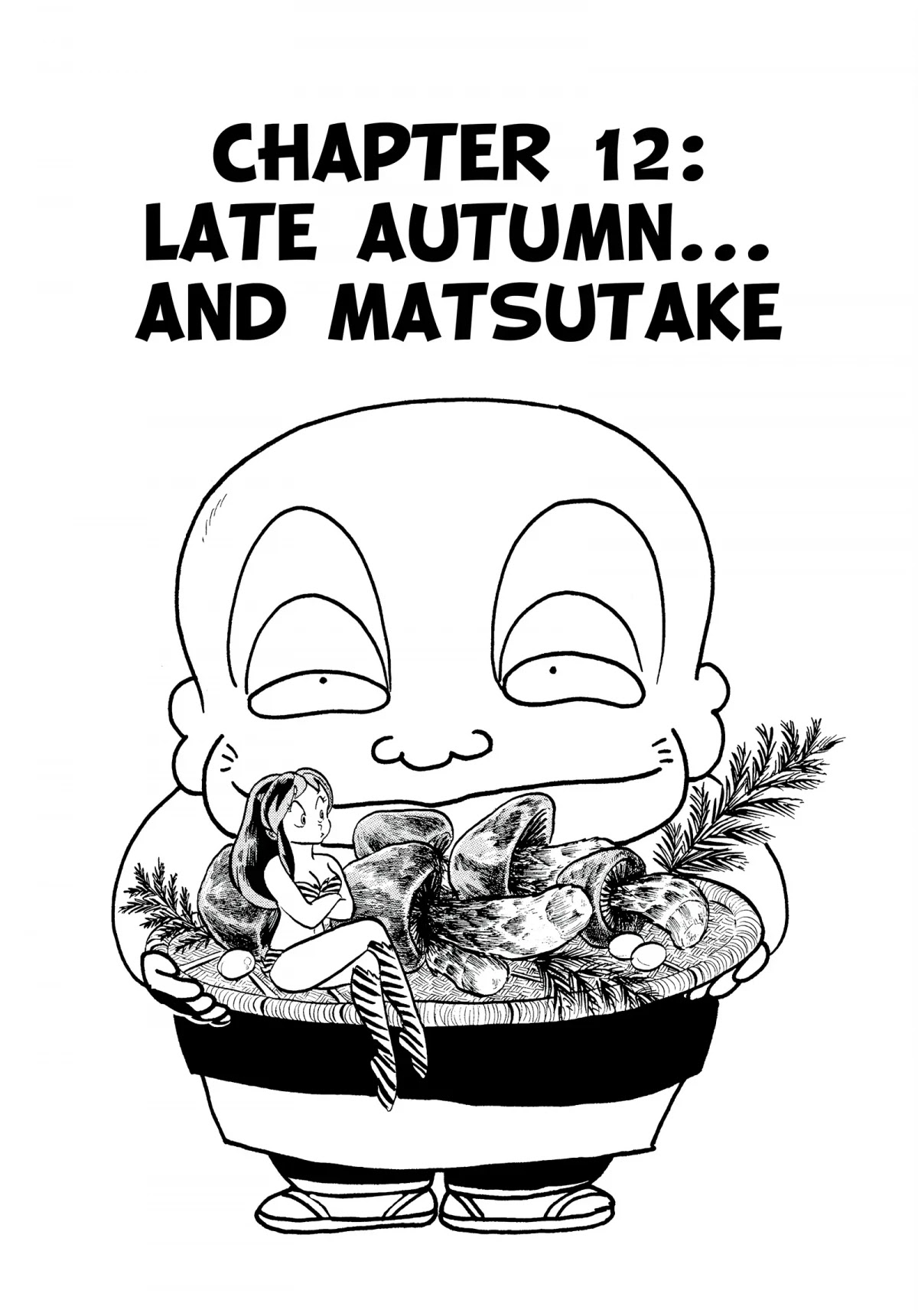 Urusei Yatsura Chapter 158 page 1 - Chapter 158: Late Autumn…and Matsutake