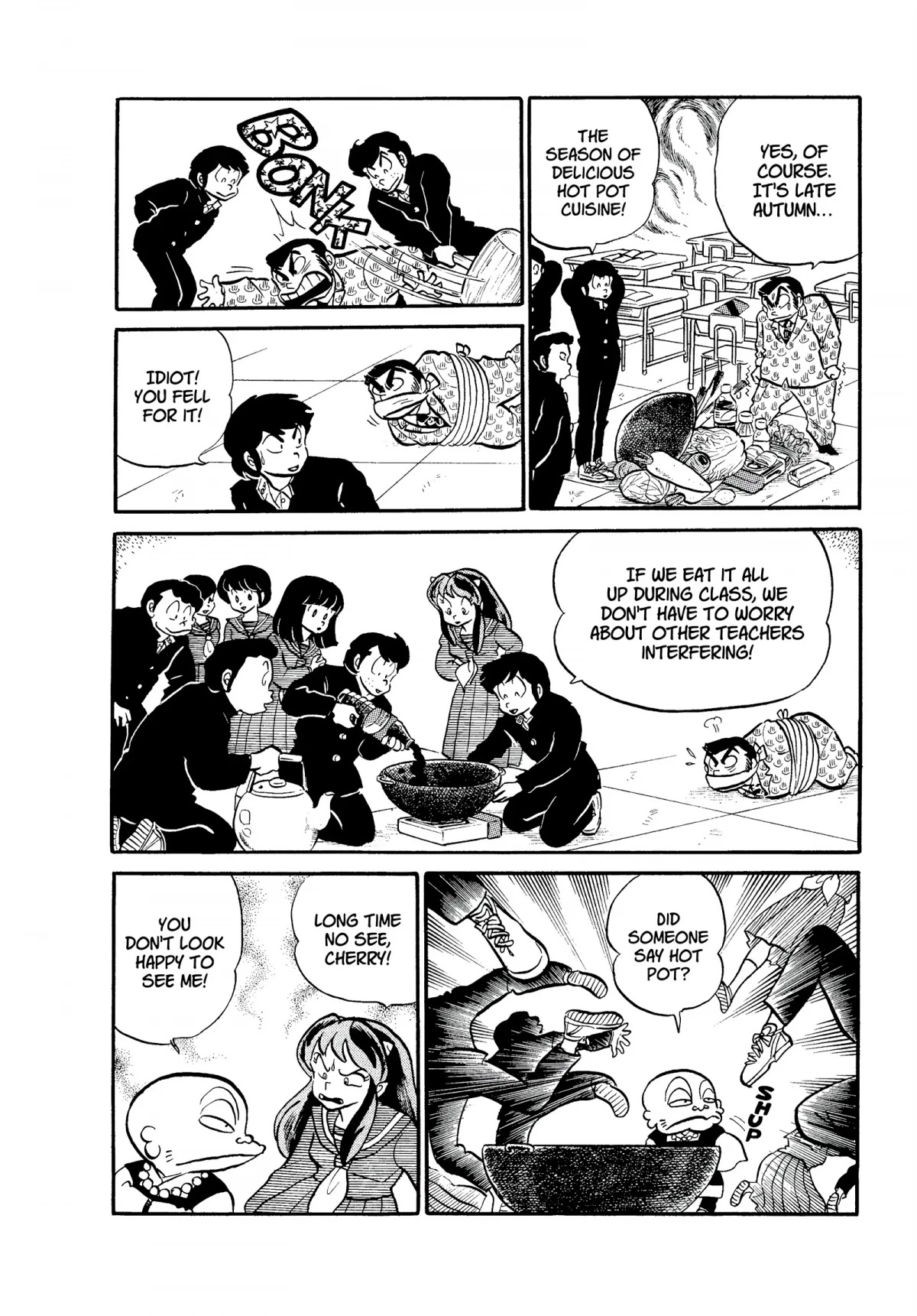 Urusei Yatsura Chapter 158 page 4 - Chapter 158: Late Autumn…and Matsutake