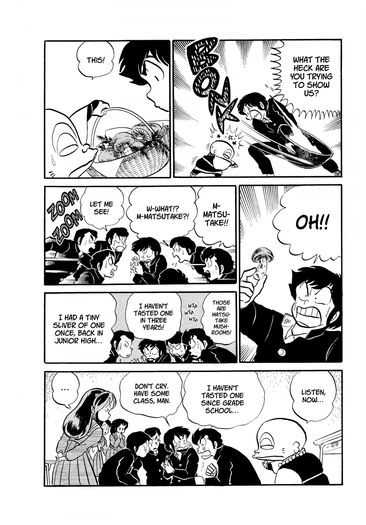 Urusei Yatsura Chapter 158 page 6 - Chapter 158: Late Autumn…and Matsutake