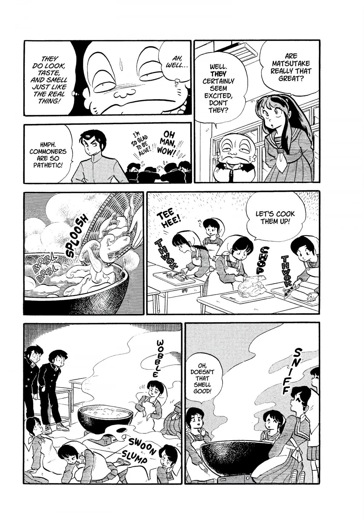 Urusei Yatsura Chapter 158 page 7 - Chapter 158: Late Autumn…and Matsutake