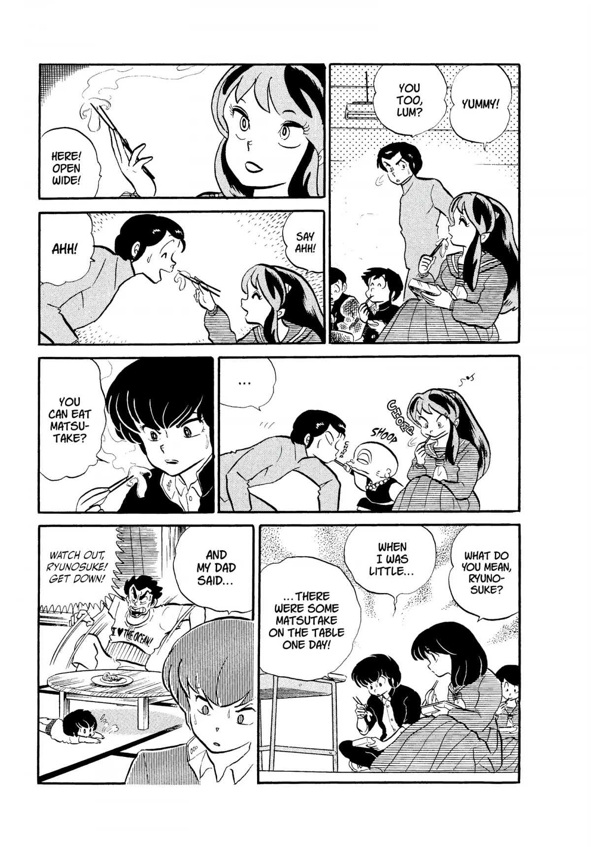 Urusei Yatsura Chapter 158 page 9 - Chapter 158: Late Autumn…and Matsutake