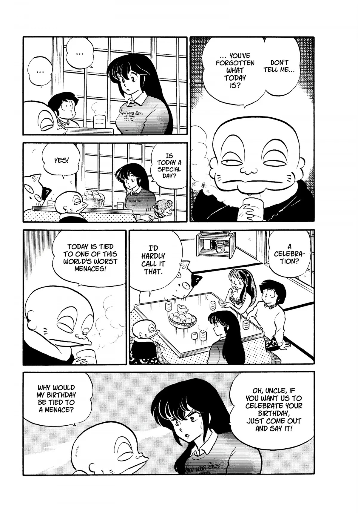 Urusei Yatsura Chapter 159 page 3 - Chapter 159: Haunted Bottle