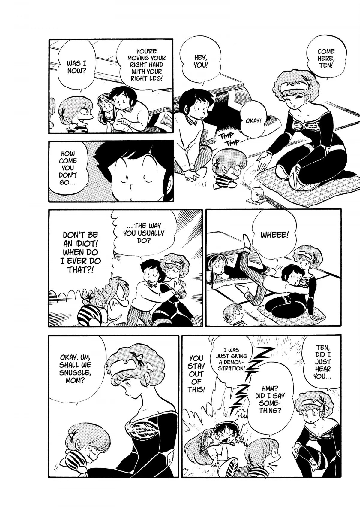 Urusei Yatsura Chapter 160 page 10 - Chapter 160: My Mom the Firefighter, Part 1