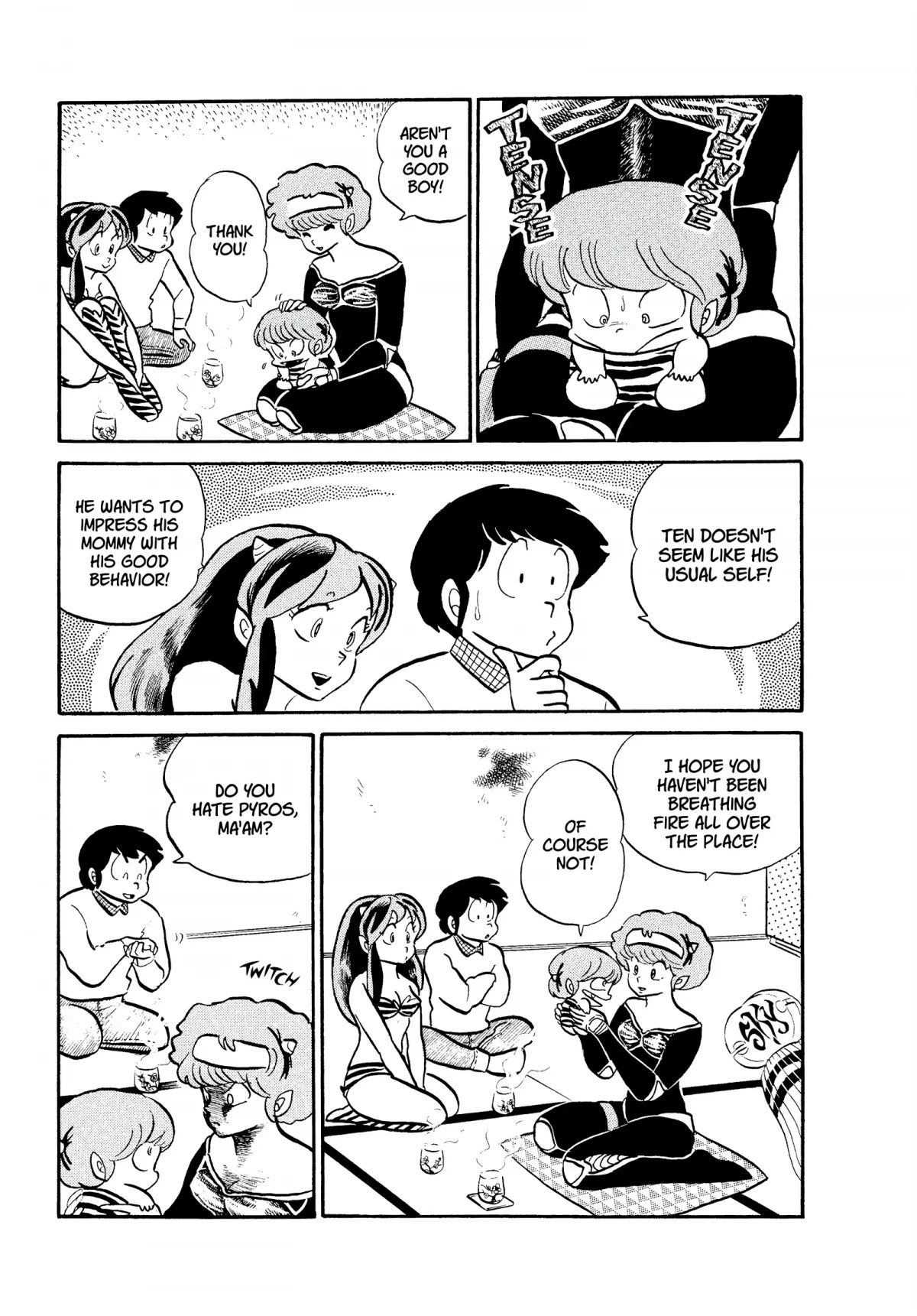 Urusei Yatsura Chapter 160 page 11 - Chapter 160: My Mom the Firefighter, Part 1