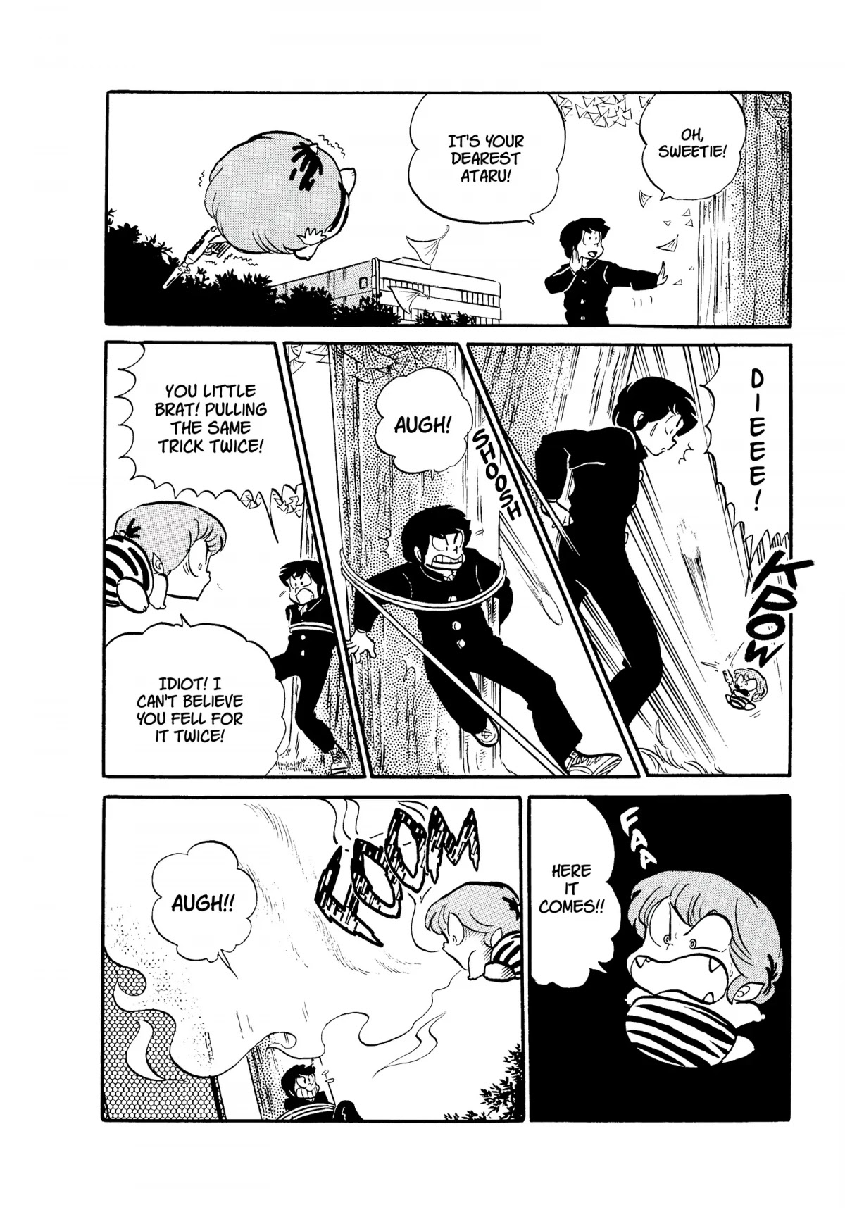 Urusei Yatsura Chapter 161 page 14 - Chapter 161: My Mom the Firefighter, Part 2
