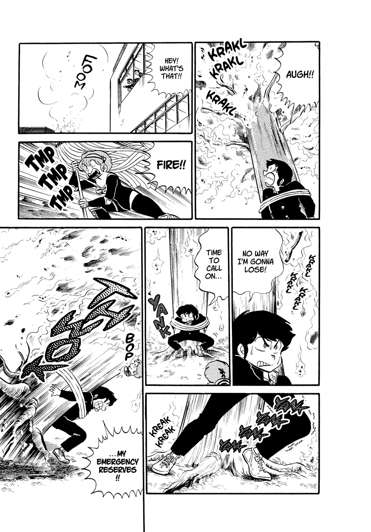 Urusei Yatsura Chapter 161 page 15 - Chapter 161: My Mom the Firefighter, Part 2