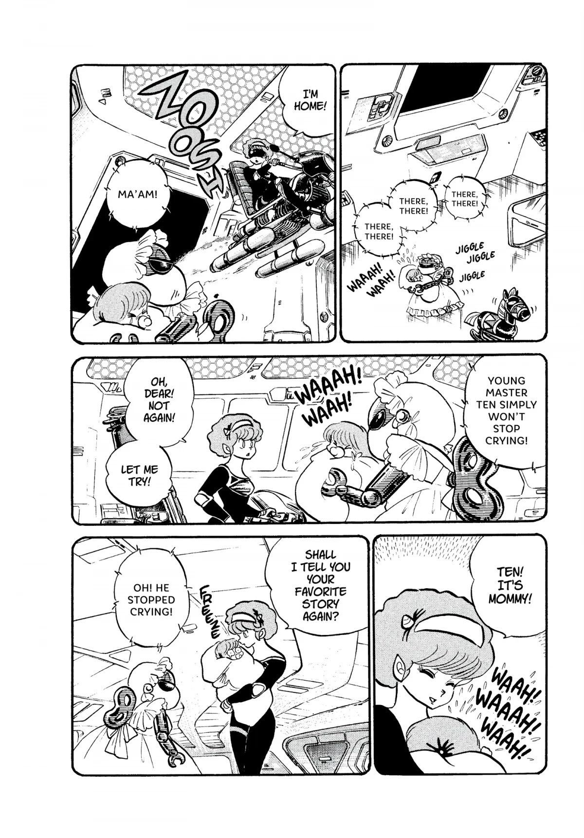 Urusei Yatsura Chapter 161 page 2 - Chapter 161: My Mom the Firefighter, Part 2