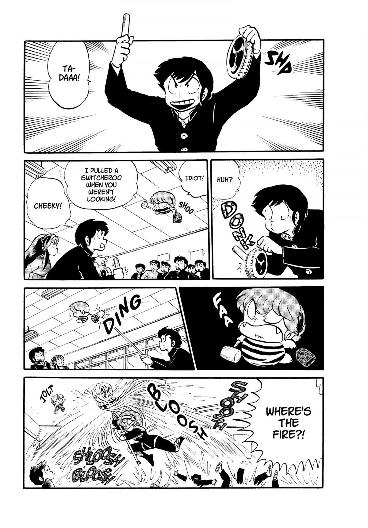Urusei Yatsura Chapter 161 page 7 - Chapter 161: My Mom the Firefighter, Part 2