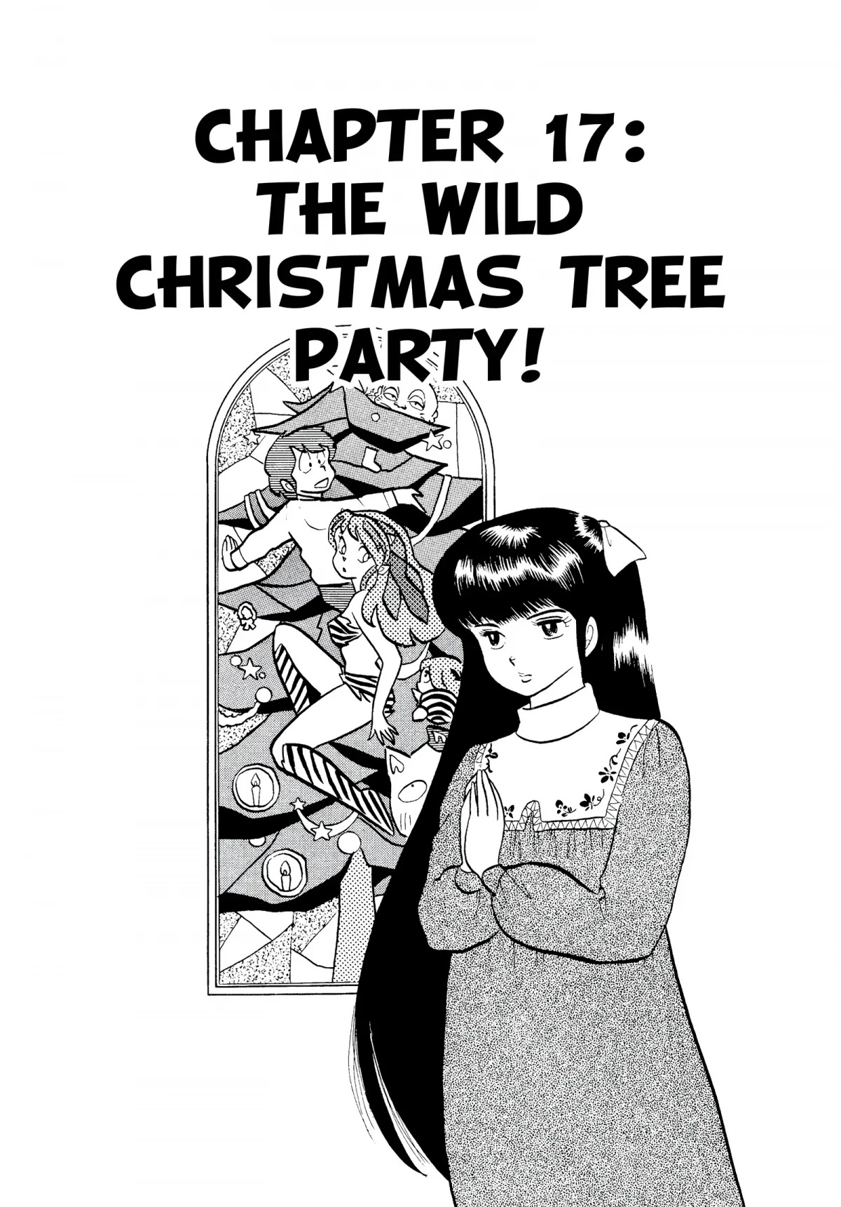 Urusei Yatsura Chapter 163 page 1 - Chapter 163: The Wild Christmas Tree Party!