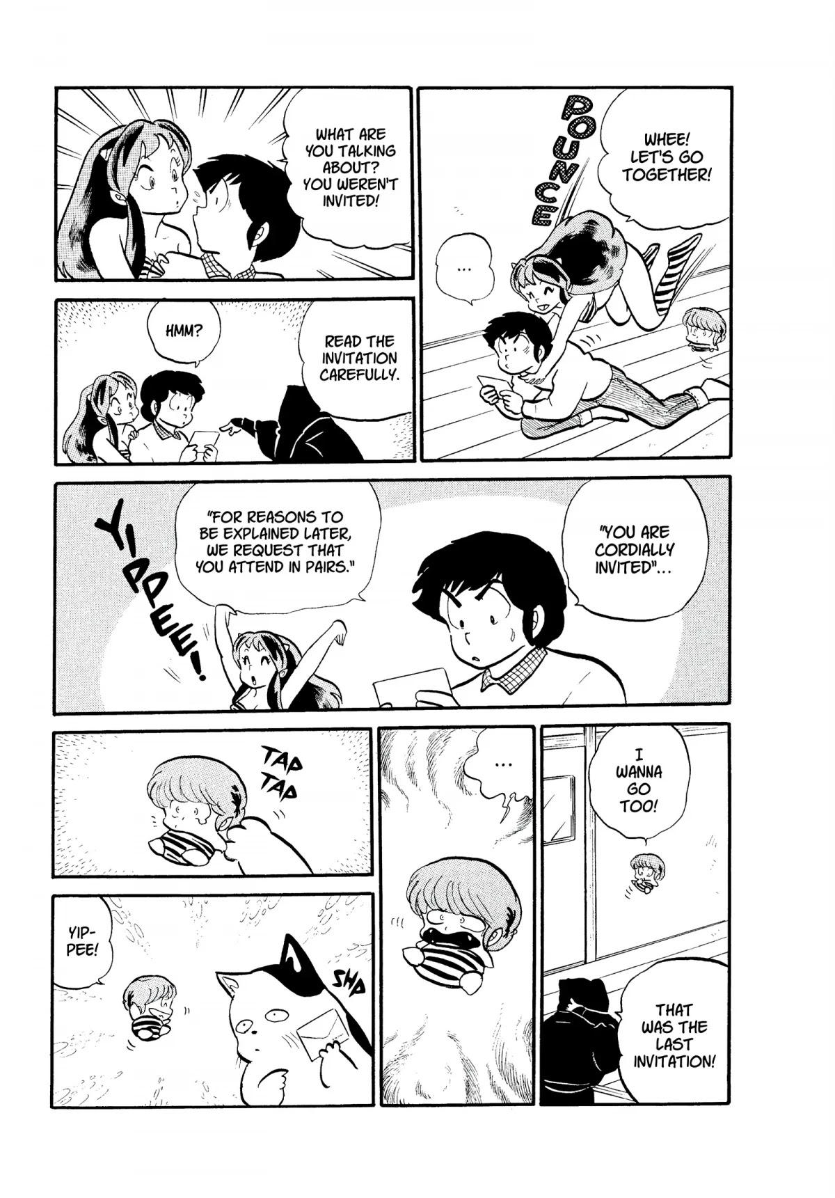 Urusei Yatsura Chapter 163 page 3 - Chapter 163: The Wild Christmas Tree Party!