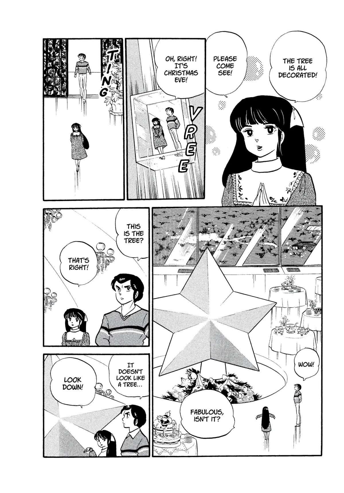 Urusei Yatsura Chapter 163 page 6 - Chapter 163: The Wild Christmas Tree Party!