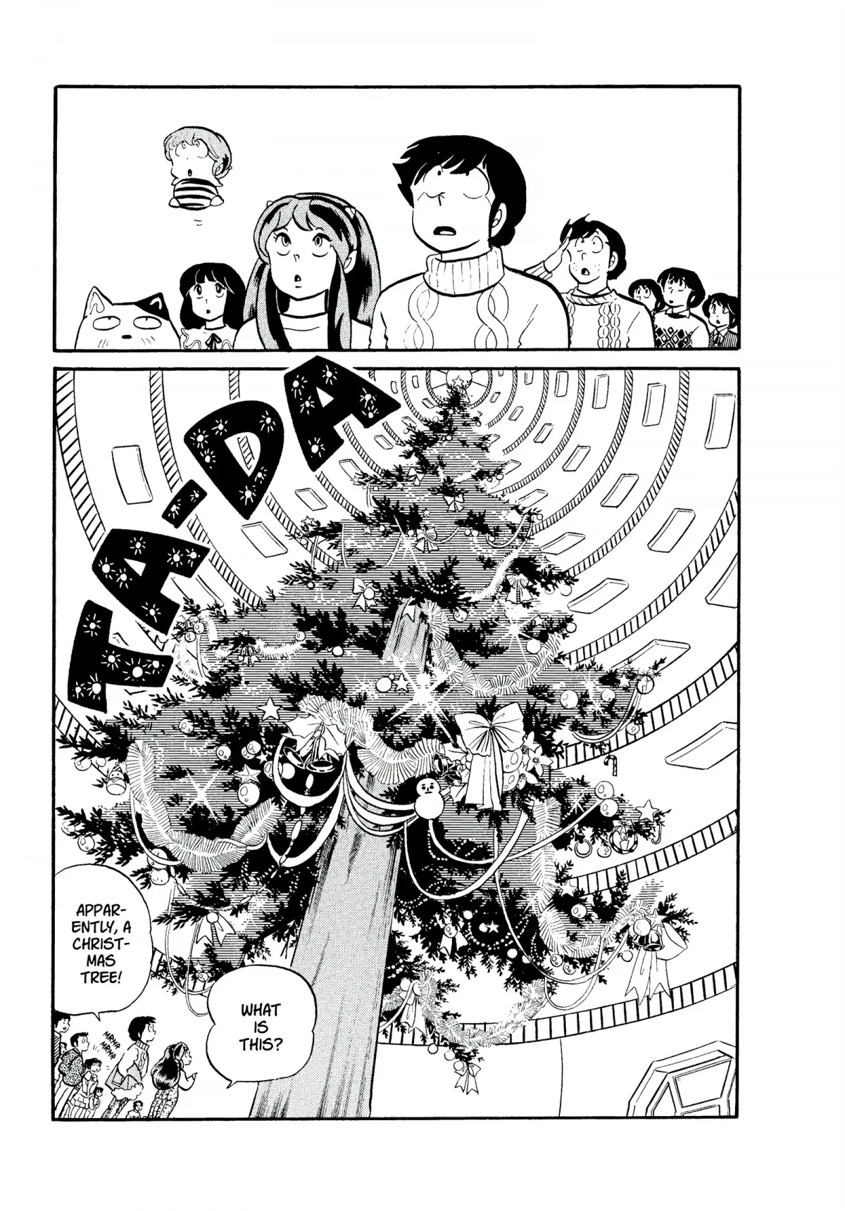 Urusei Yatsura Chapter 163 page 7 - Chapter 163: The Wild Christmas Tree Party!