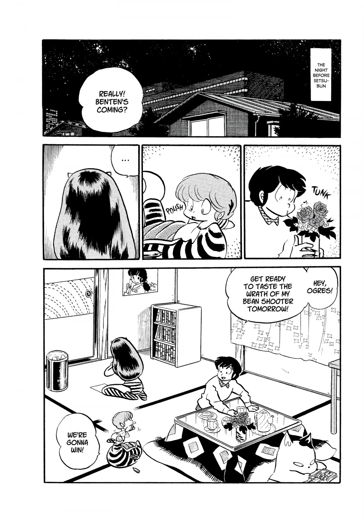 Urusei Yatsura Chapter 168 page 4 - Chapter 168: It’s Our Setsubun Festival Feud!